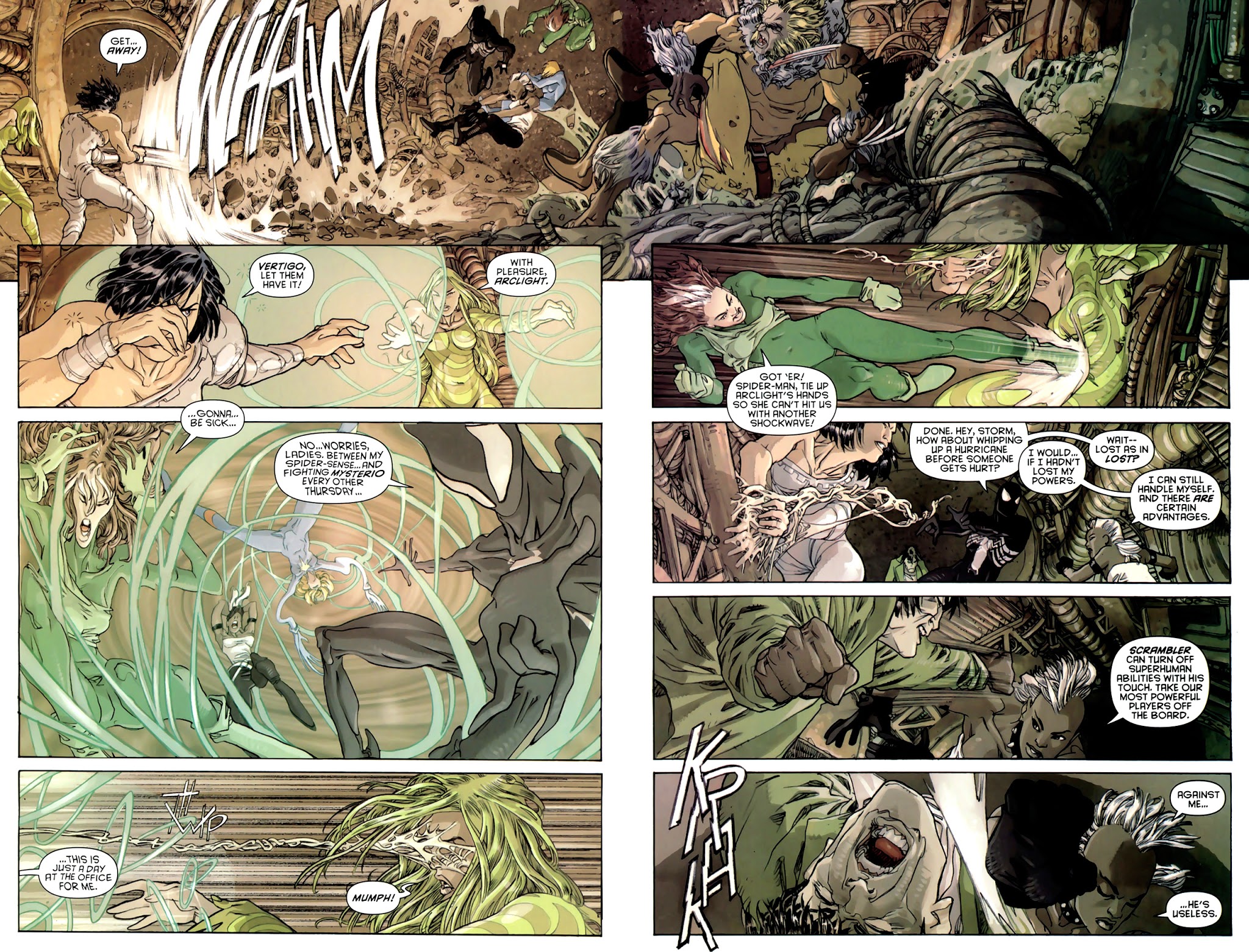 Read online X-Men/Spider-Man comic -  Issue #2 - 11