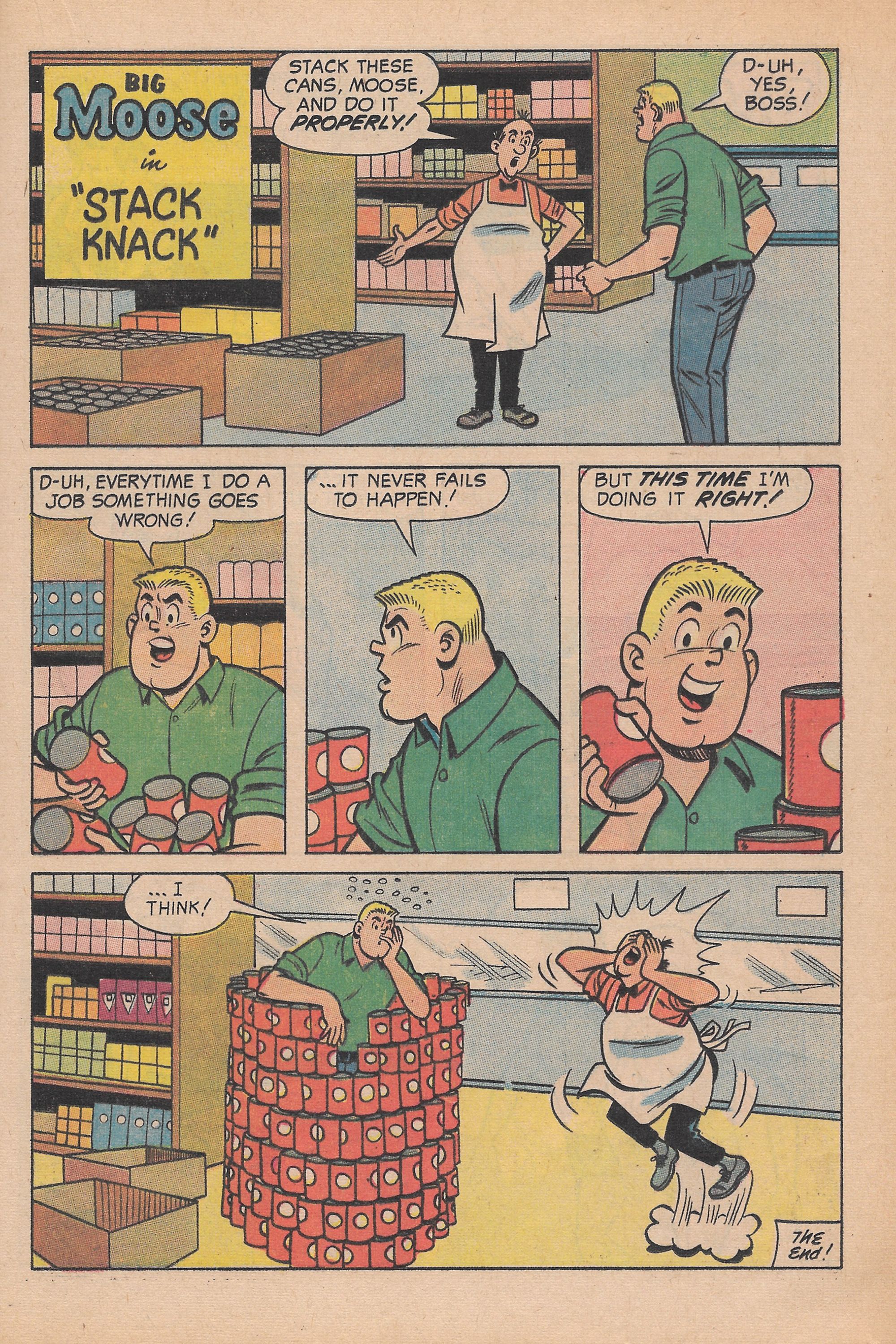 Read online Archie's Joke Book Magazine comic -  Issue #128 - 21