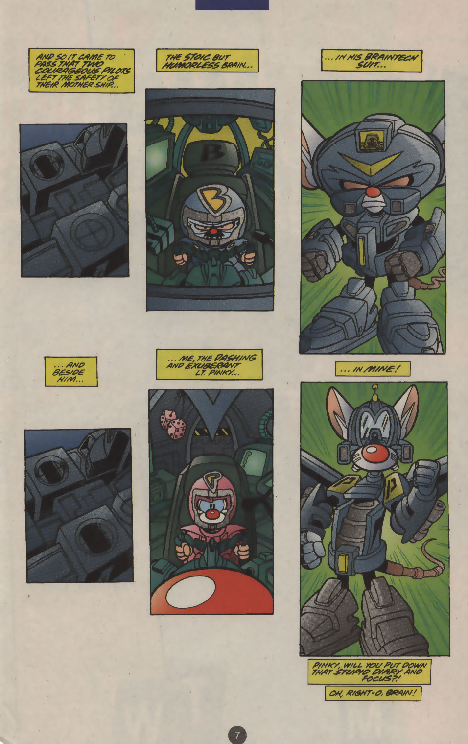 Read online Pinky and The Brain comic -  Issue #18 - 7