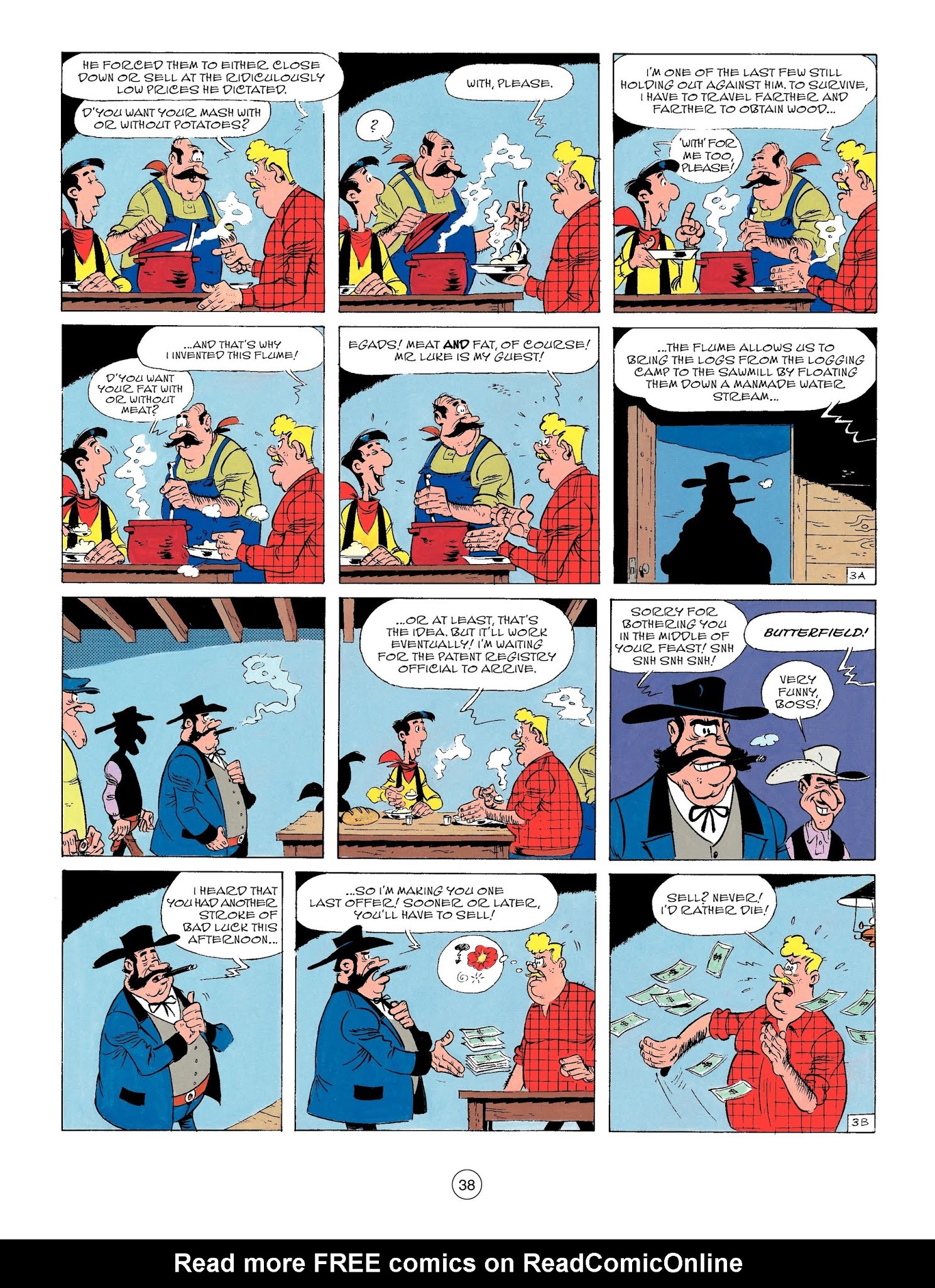 Read online A Lucky Luke Adventure comic -  Issue #62 - 40