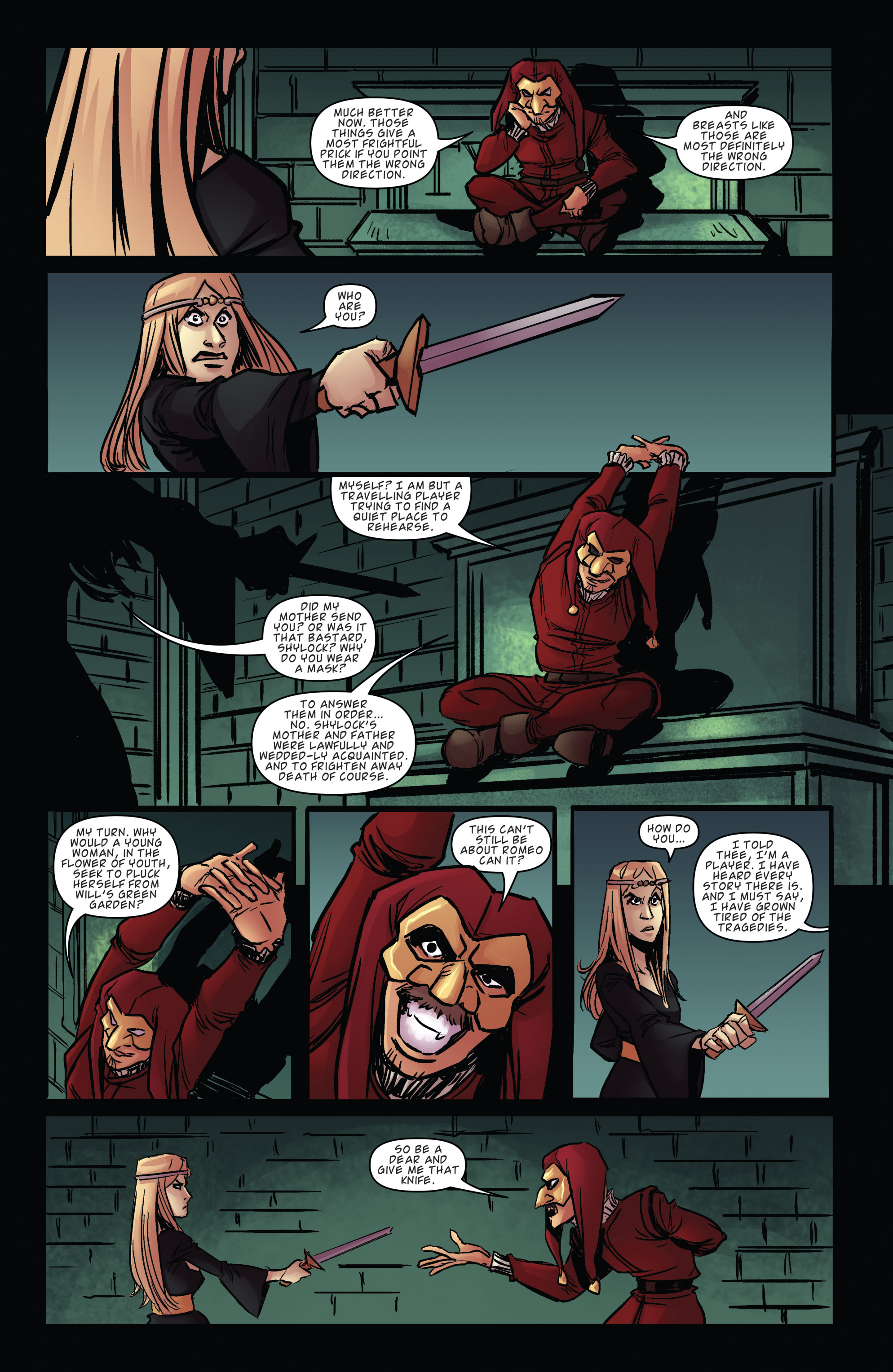 Read online Kill Shakespeare: Juliet: Past is Prologue comic -  Issue #1 - 18