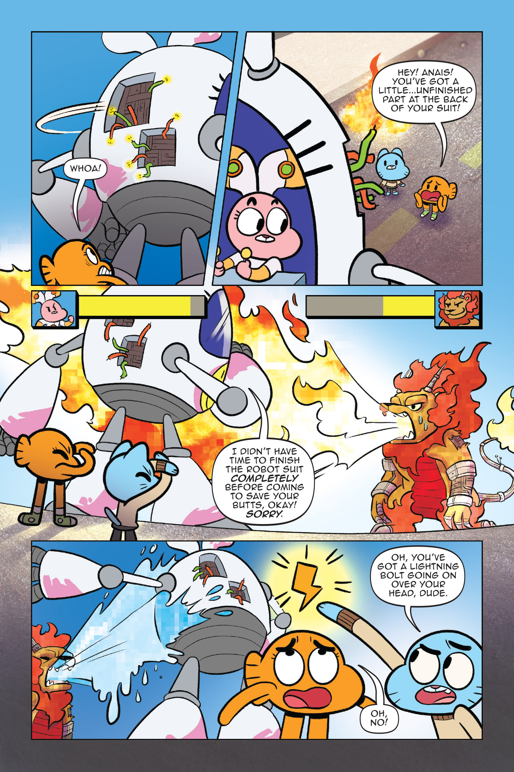 Read online The Amazing World of Gumball: Cheat Code comic -  Issue # Full - 96