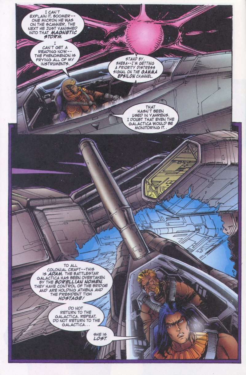 Read online Battlestar Galactica: Apollo's Journey comic -  Issue #2 - 8