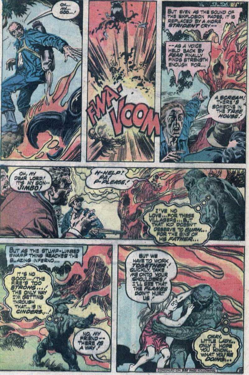 Read online Swamp Thing (1972) comic -  Issue #14 - 19
