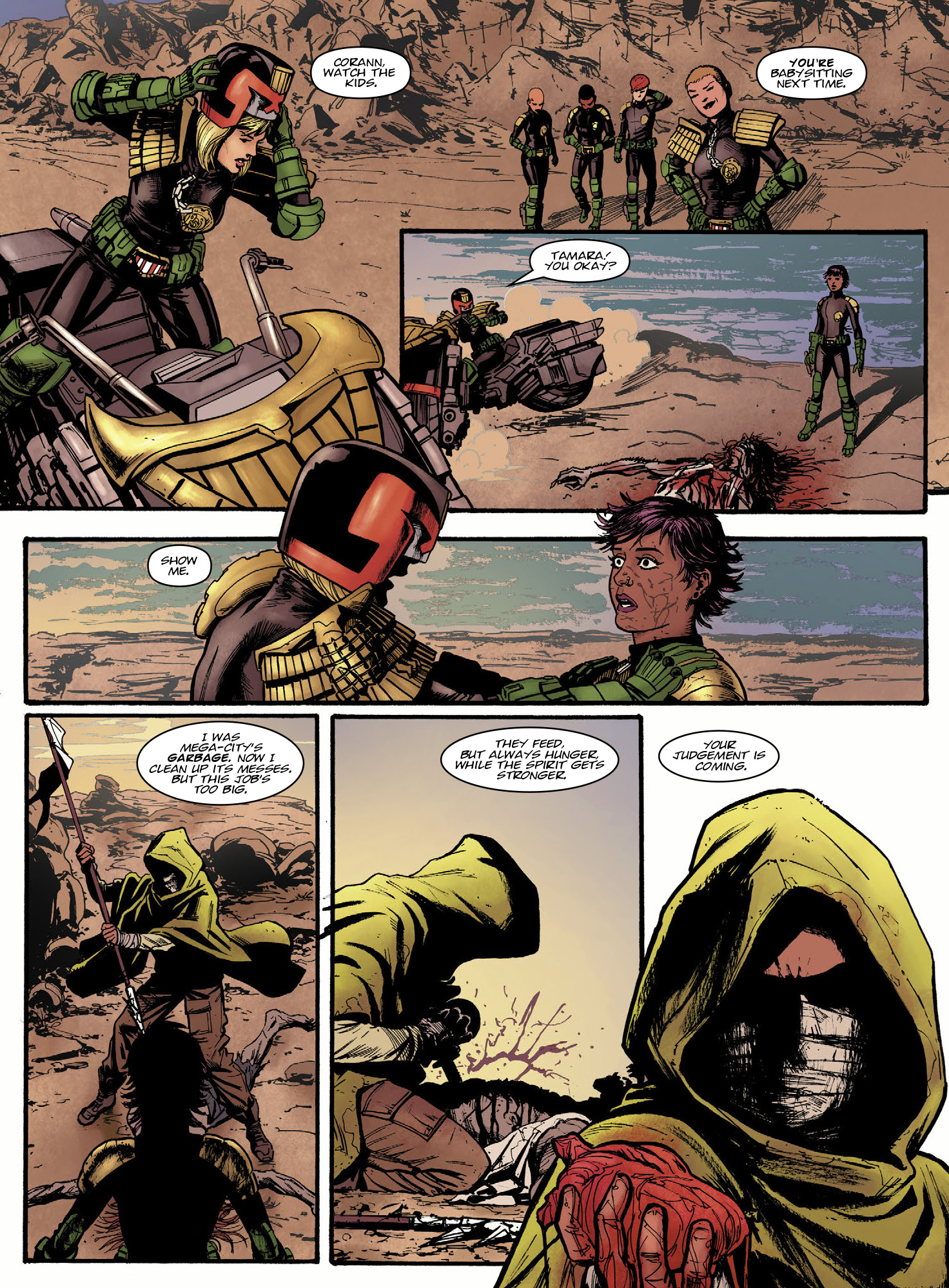 Read online Judge Dredd Megazine (Vol. 5) comic -  Issue #445 - 95