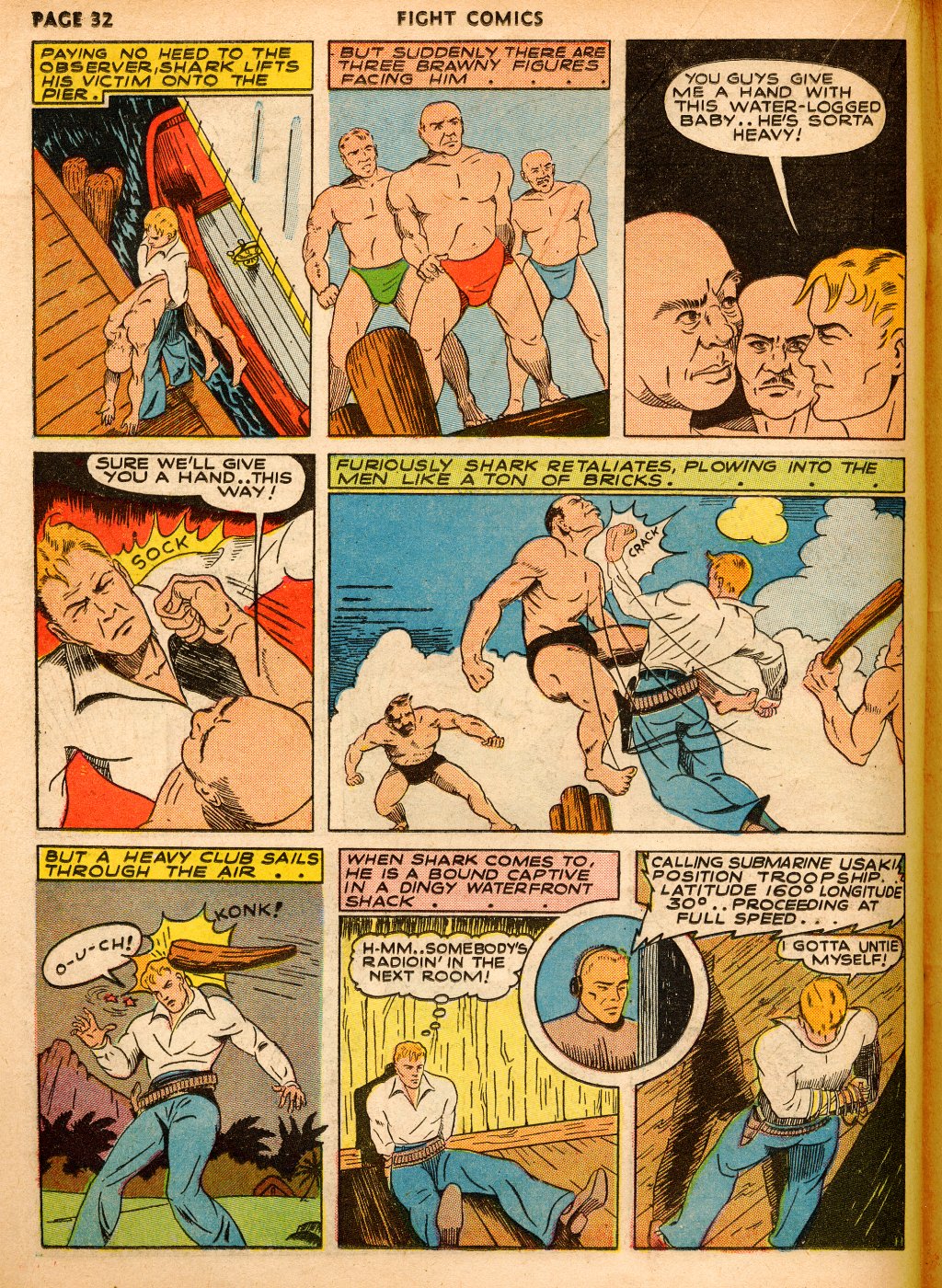 Read online Fight Comics comic -  Issue #15 - 33