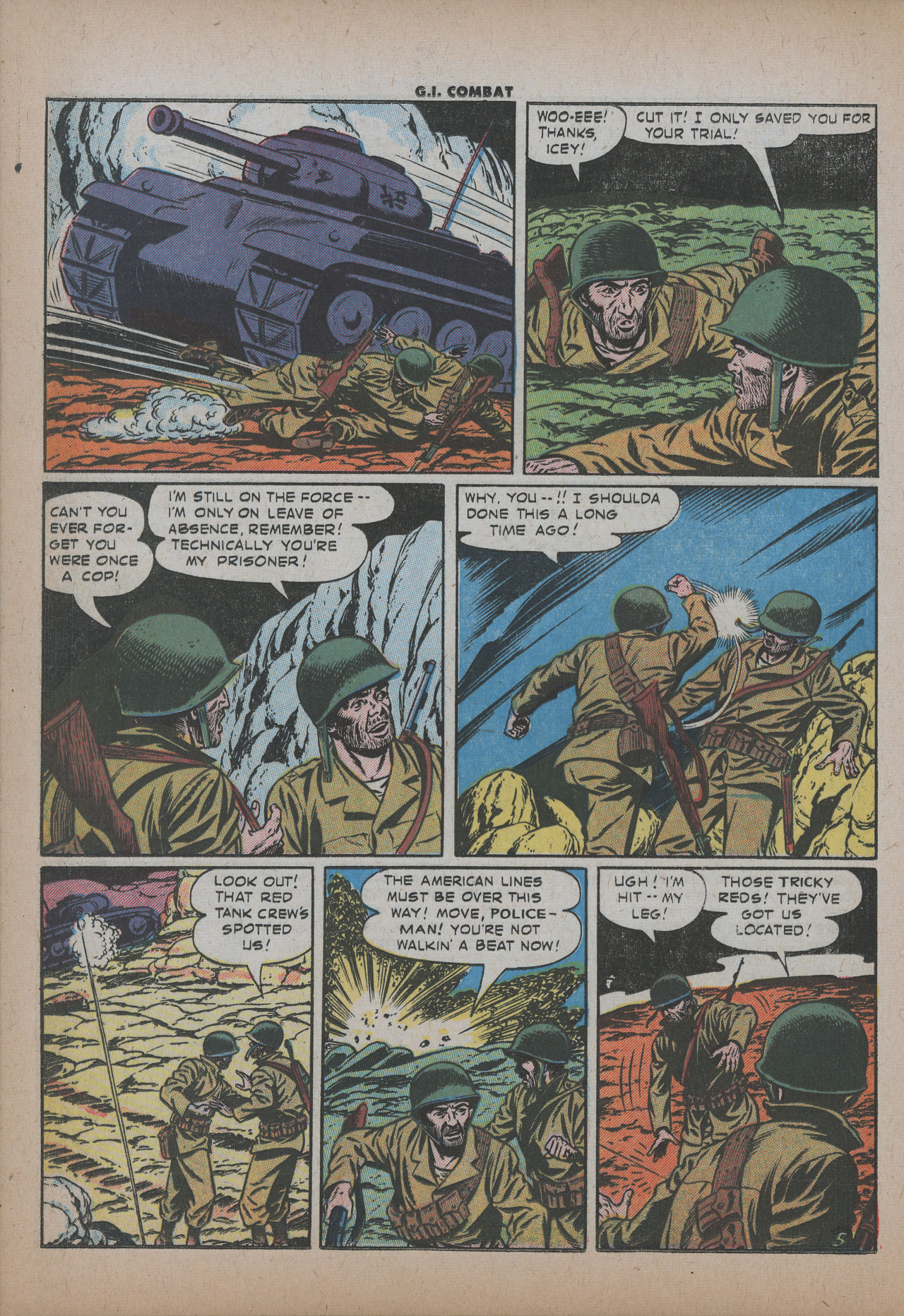 Read online G.I. Combat (1952) comic -  Issue #36 - 16