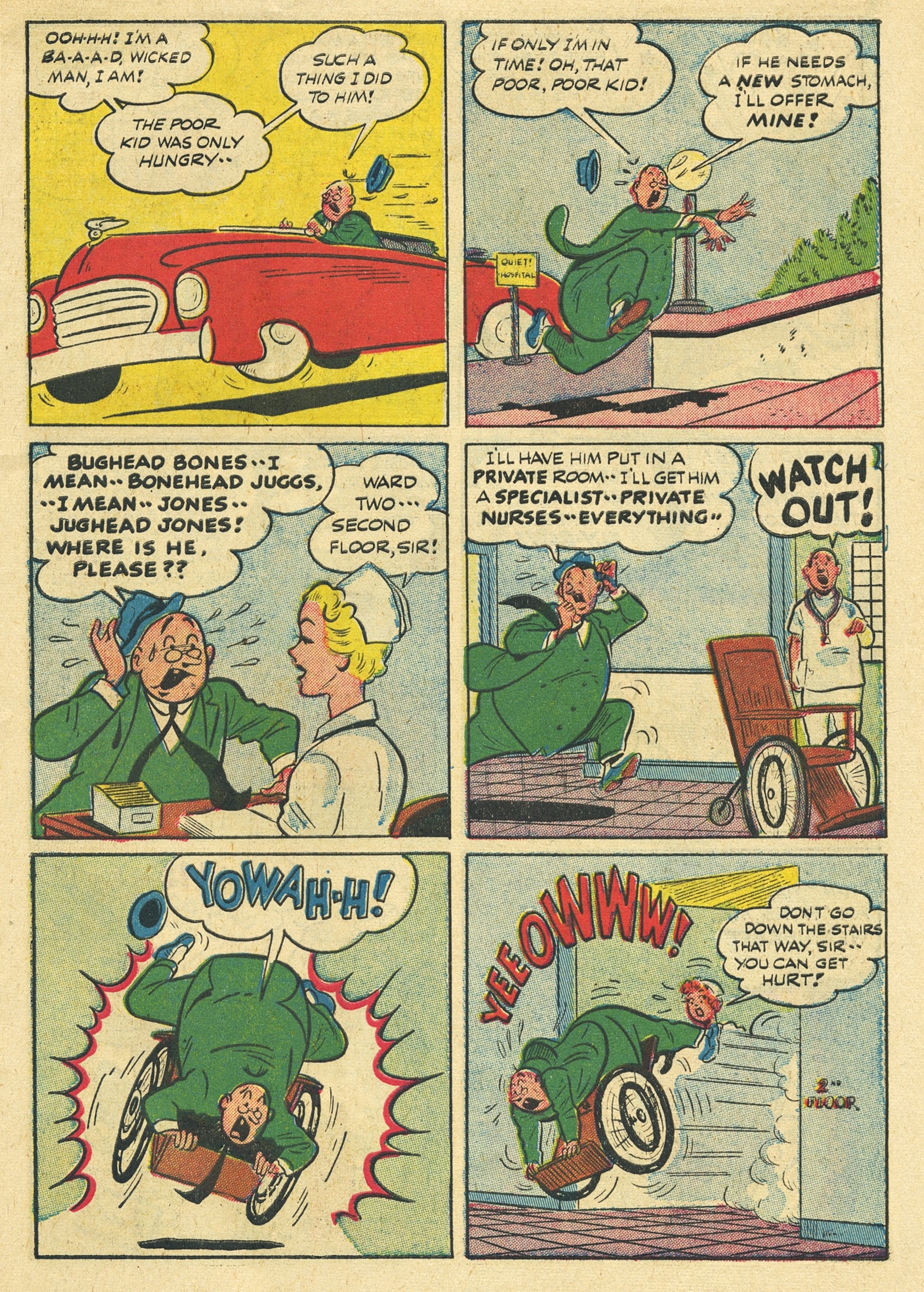 Read online Archie's Pal Jughead comic -  Issue #7 - 7