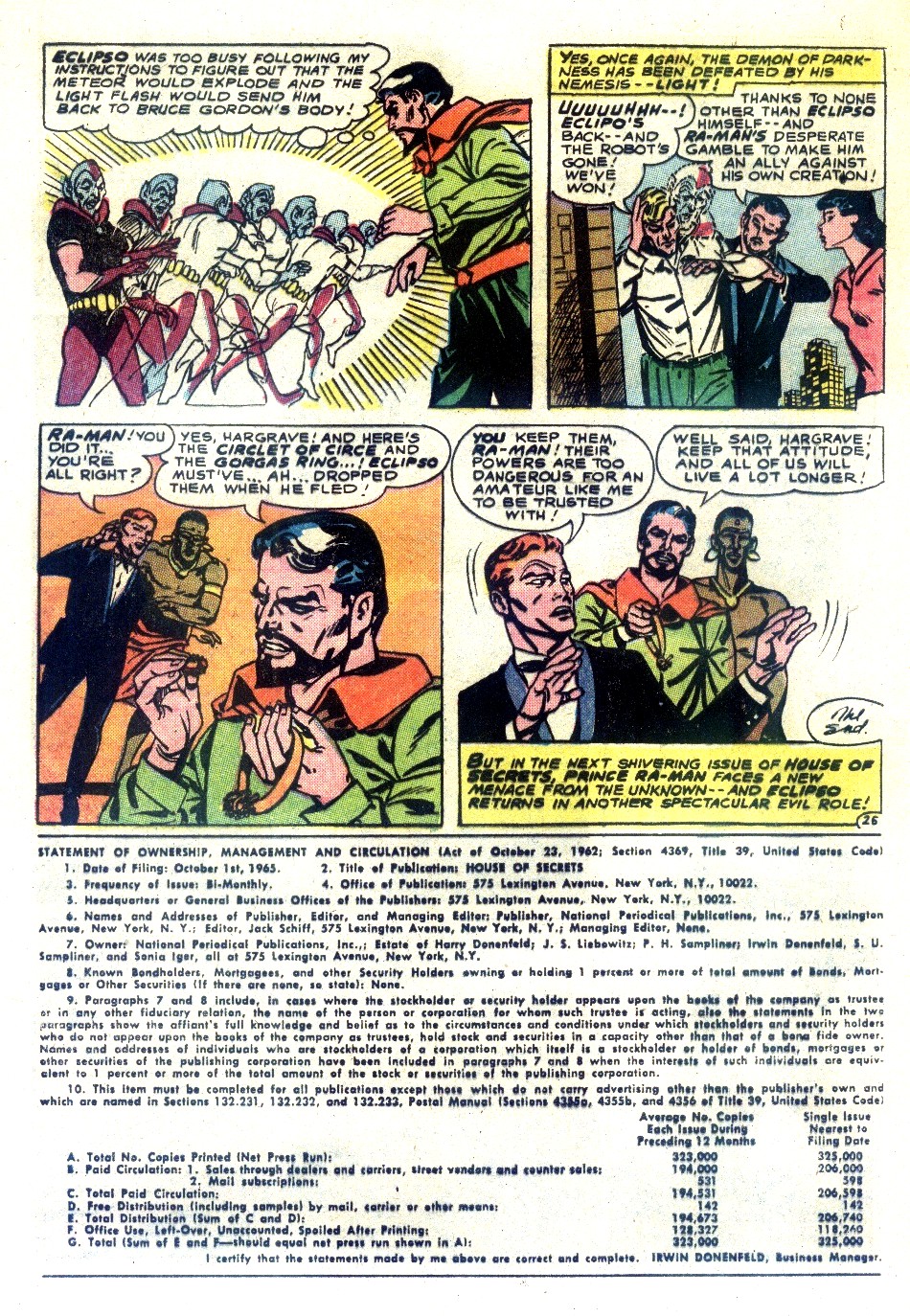 Read online House of Secrets (1956) comic -  Issue #79 - 32