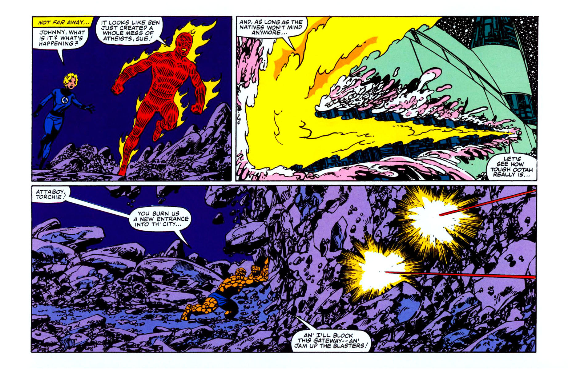 Read online Fantastic Four Visionaries: John Byrne comic -  Issue # TPB 3 - 43