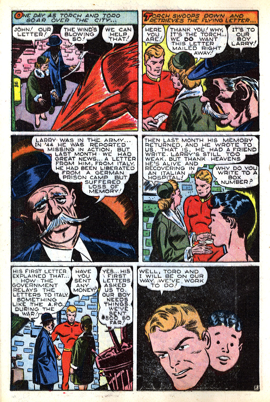 Read online The Human Torch (1940) comic -  Issue #25 - 30
