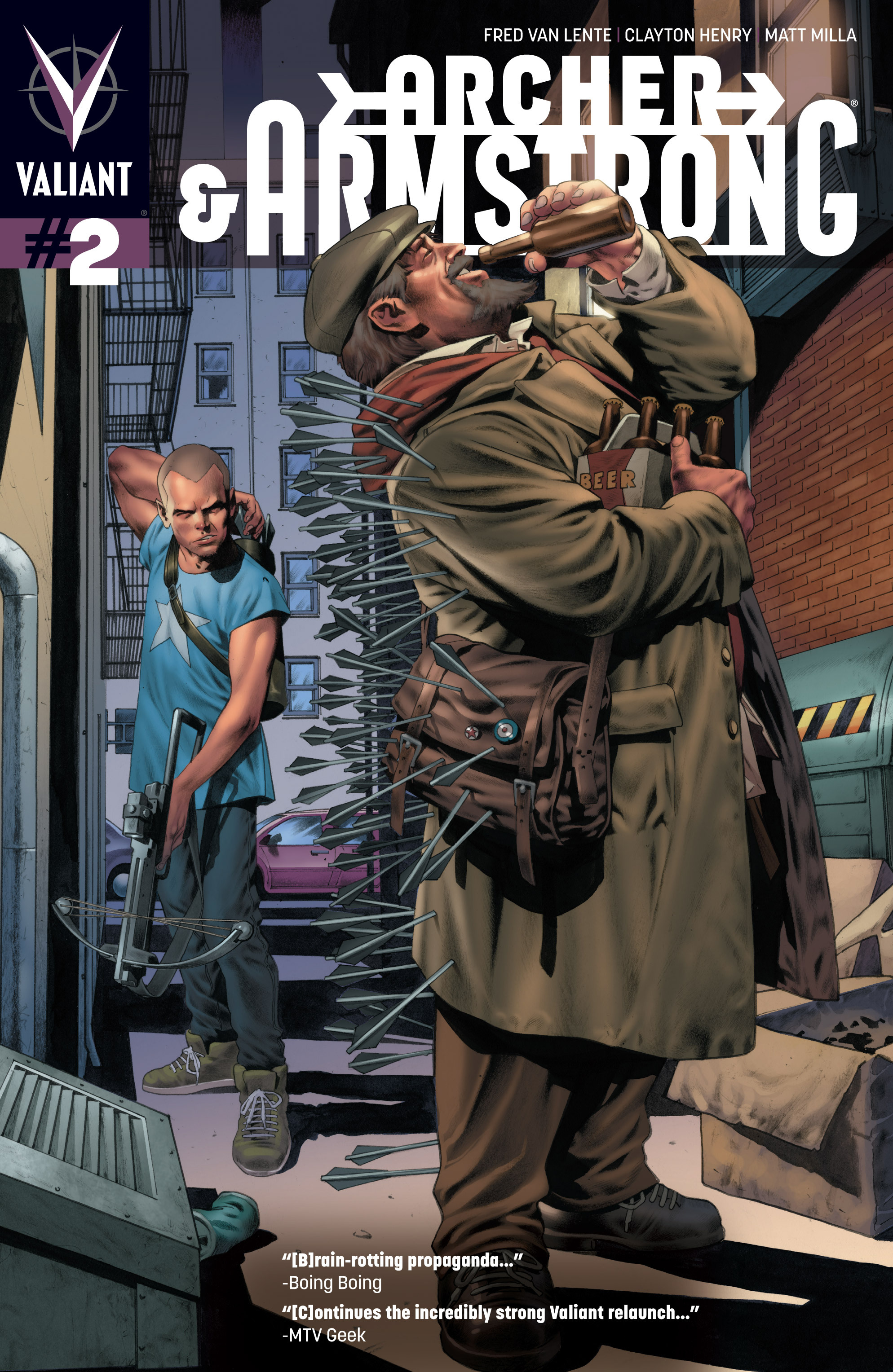 Read online Archer and Armstrong comic -  Issue #2 - 1