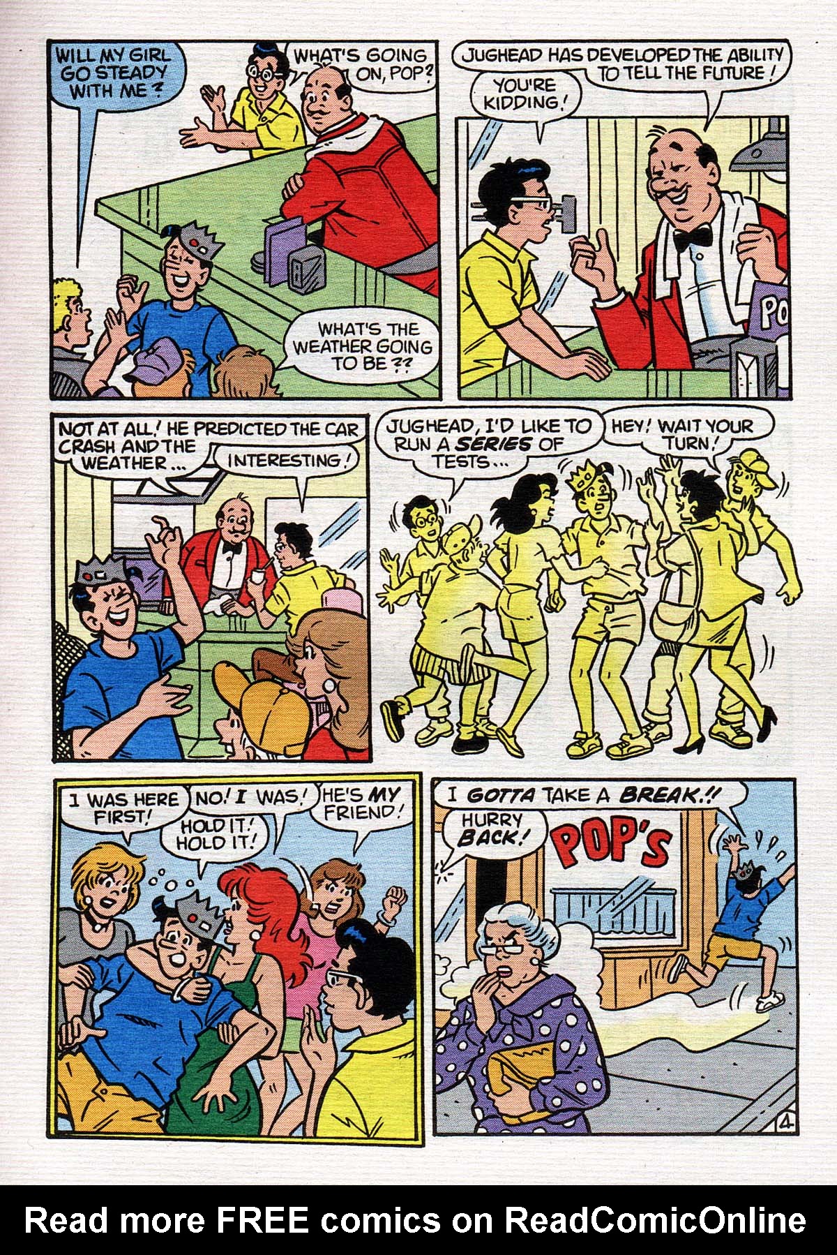 Read online Jughead's Double Digest Magazine comic -  Issue #106 - 169
