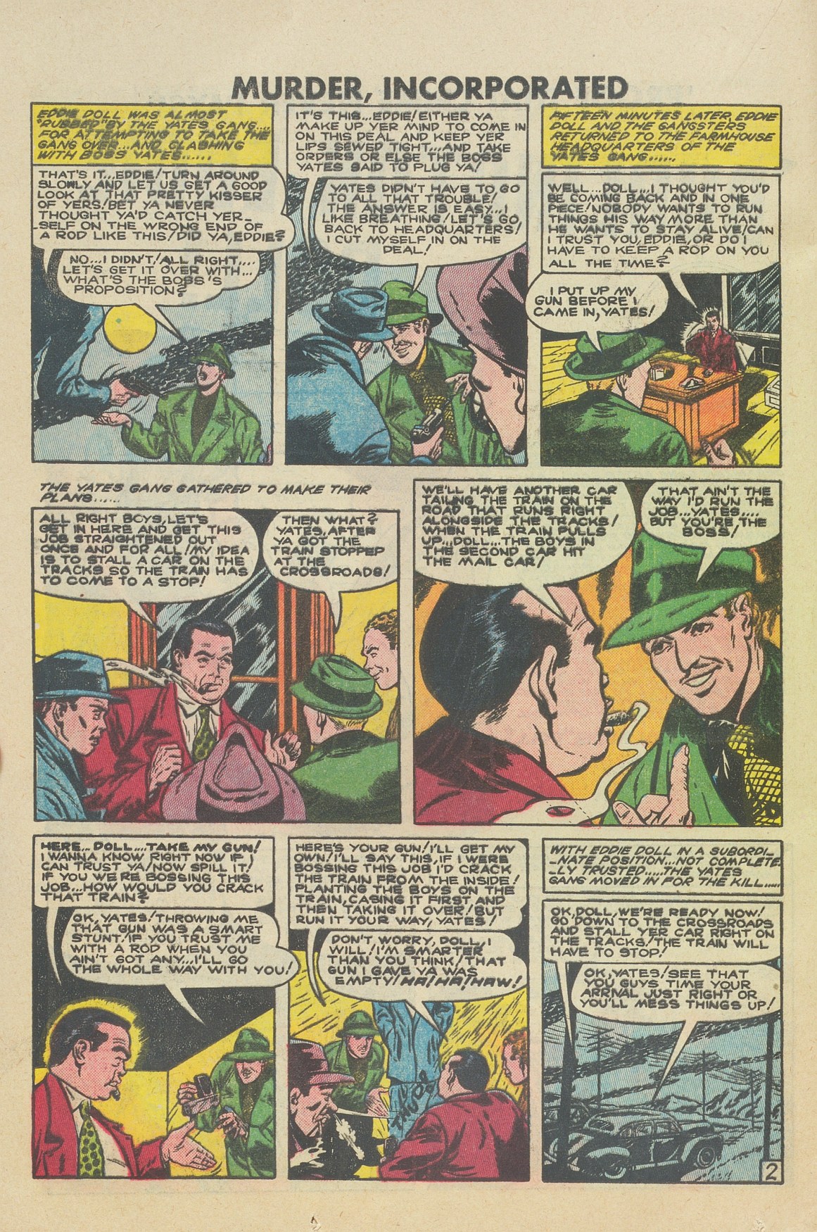 Read online Murder Incorporated (1948) comic -  Issue #13 - 24