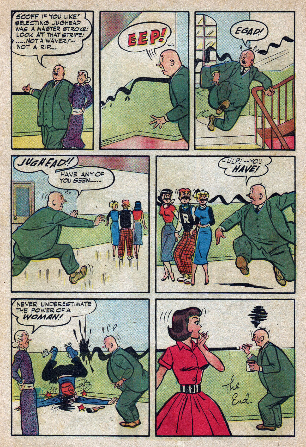 Read online Archie's Pal Jughead comic -  Issue #49 - 8