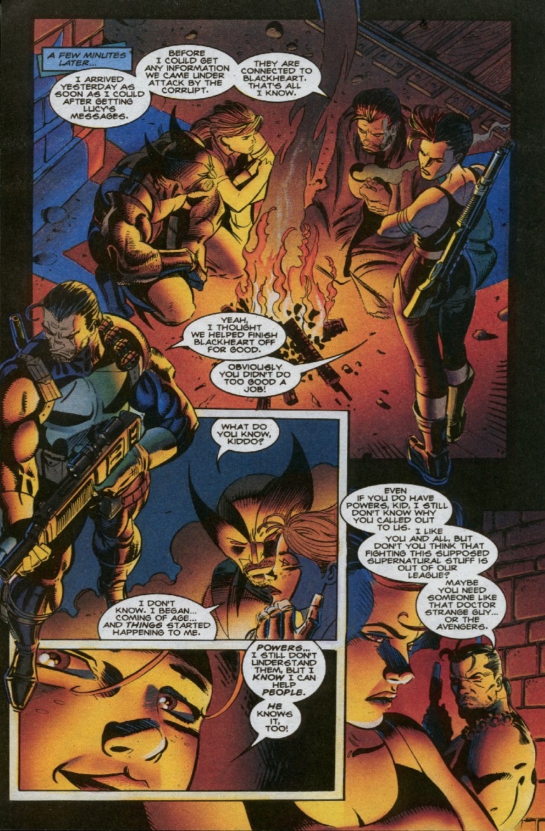 Read online Ghost Rider; Wolverine; Punisher: The Dark Design comic -  Issue # Full - 19