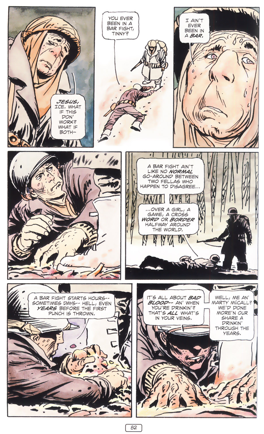 Read online Sgt. Rock: Between Hell & A Hard Place comic -  Issue # TPB - 88