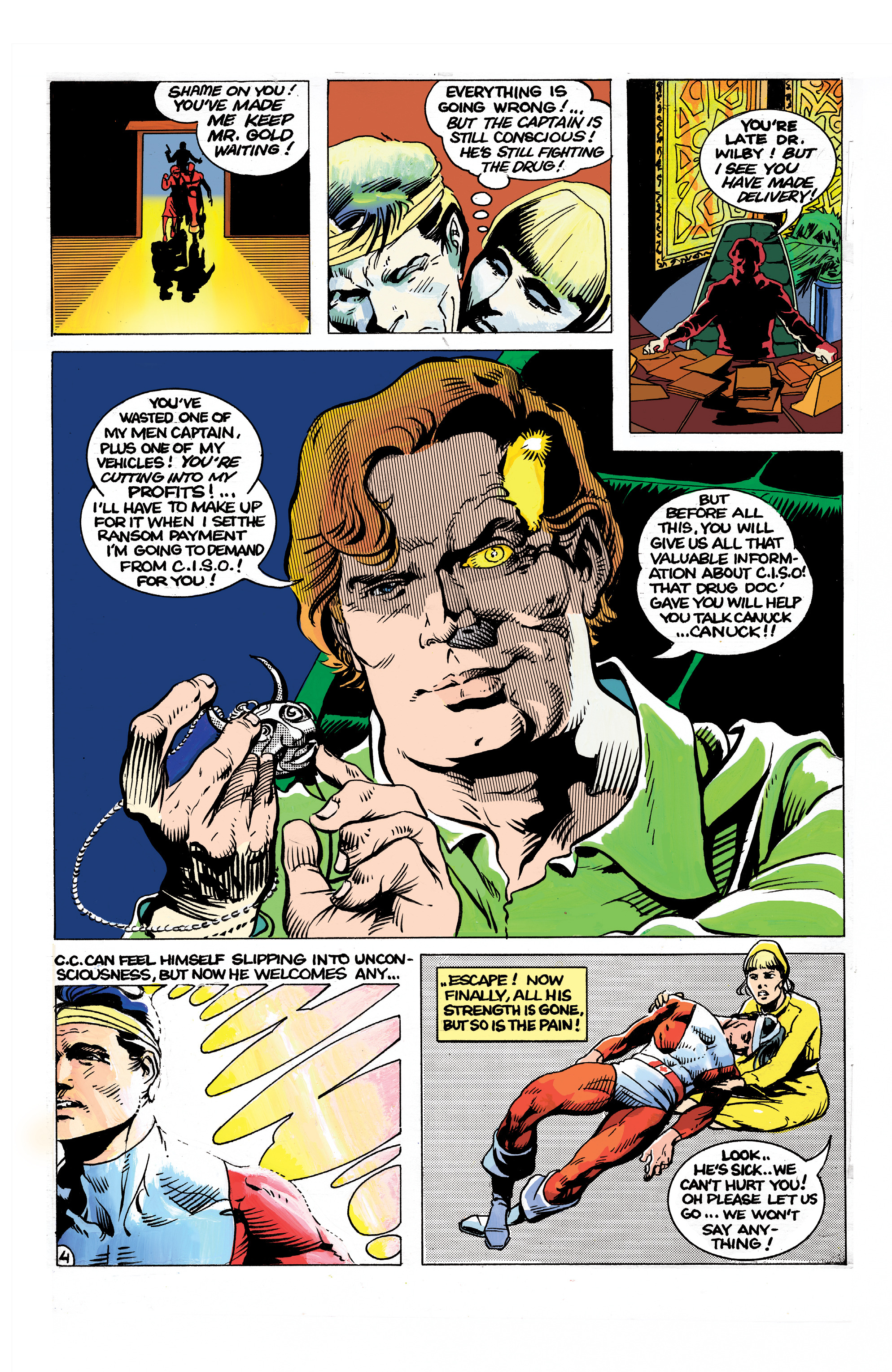 Read online Captain Canuck (1975) comic -  Issue #4 - 5