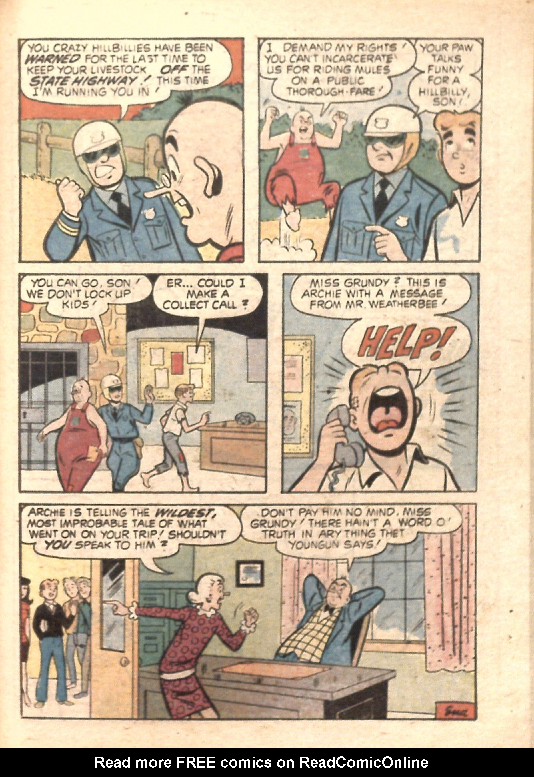 Read online Archie...Archie Andrews, Where Are You? Digest Magazine comic -  Issue #6 - 123