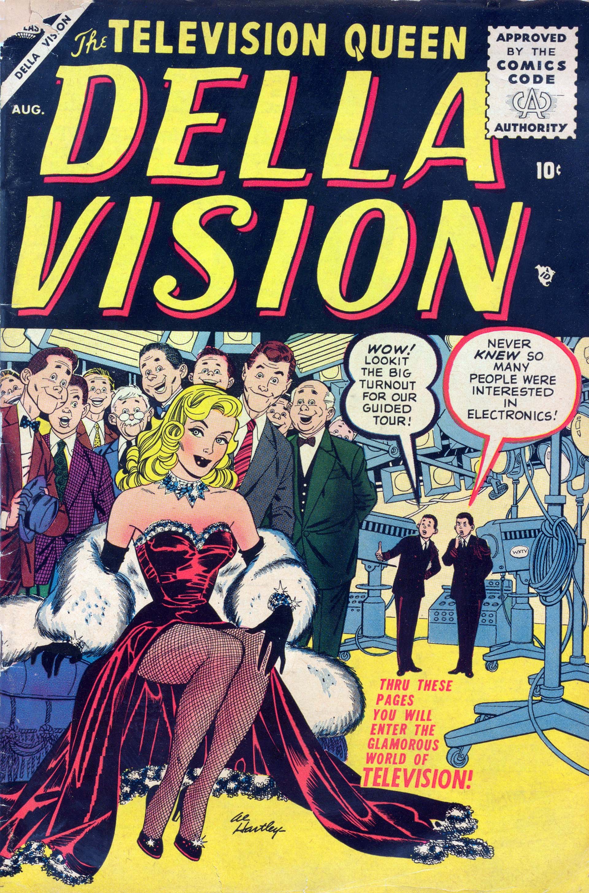 Read online Della Vision comic -  Issue #3 - 1