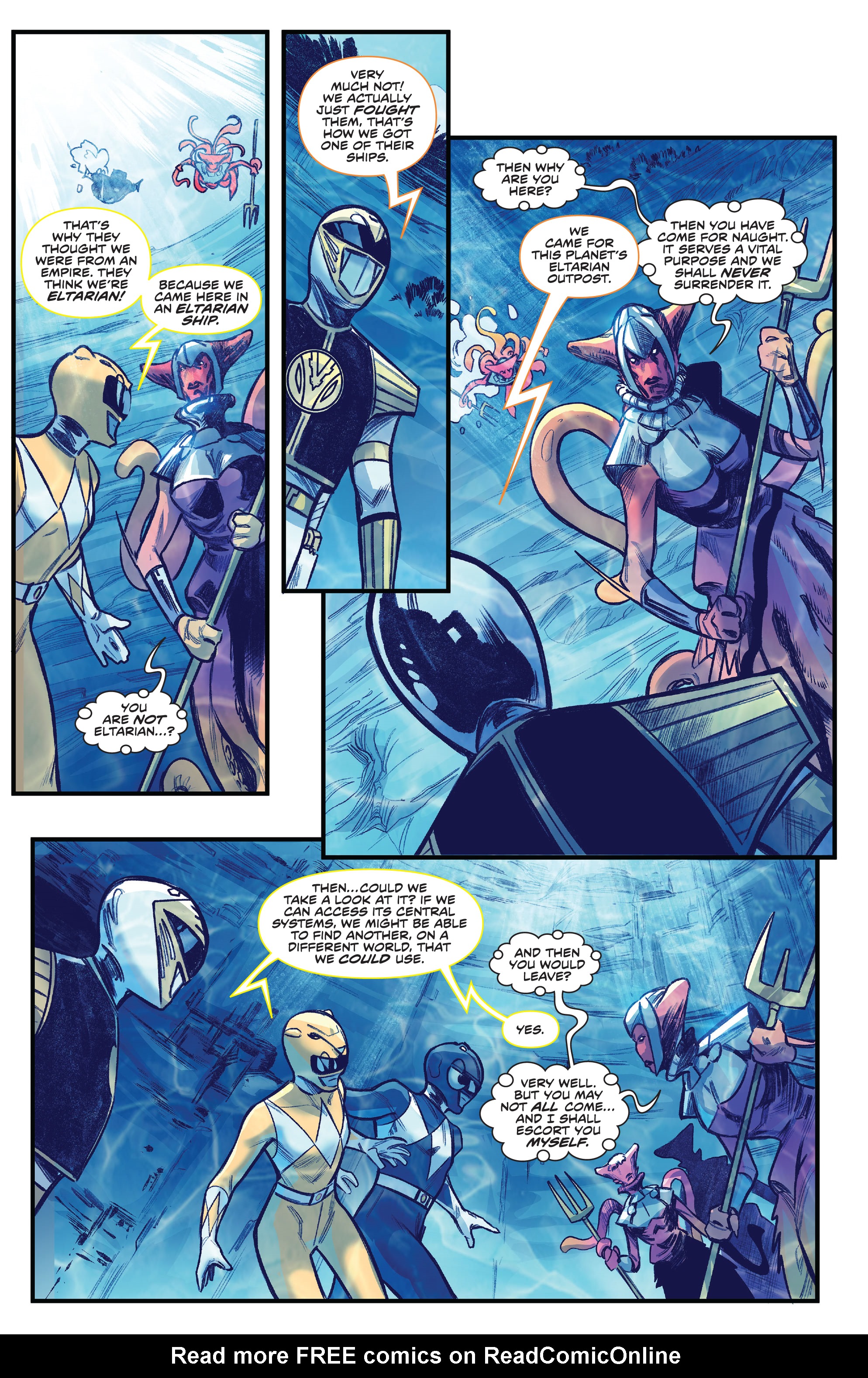 Read online Mighty Morphin comic -  Issue #18 - 17