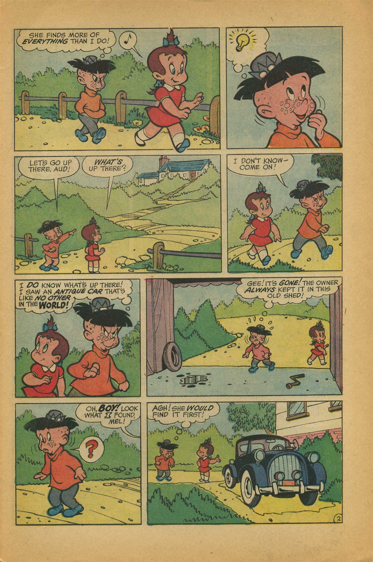 Read online Little Audrey And Melvin comic -  Issue #25 - 29