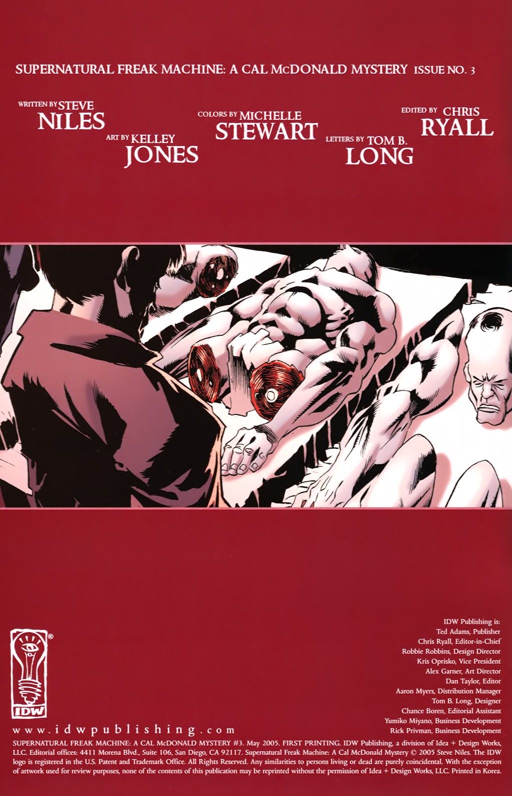 Read online Supernatural Freak Machine: A Cal McDonald Mystery comic -  Issue #3 - 2