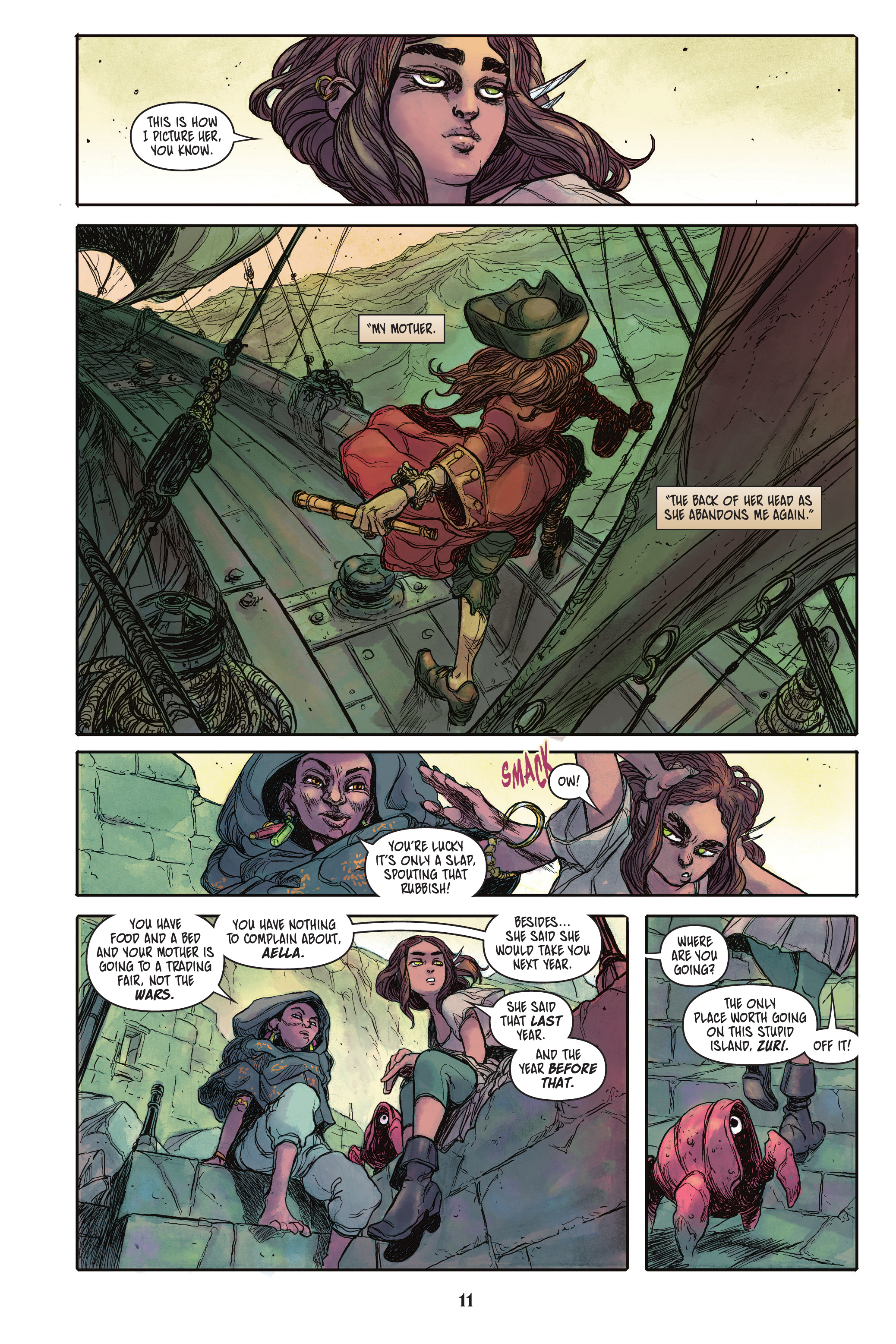 Read online Sea Serpent's Heir comic -  Issue # TPB 1 (Part 1) - 17