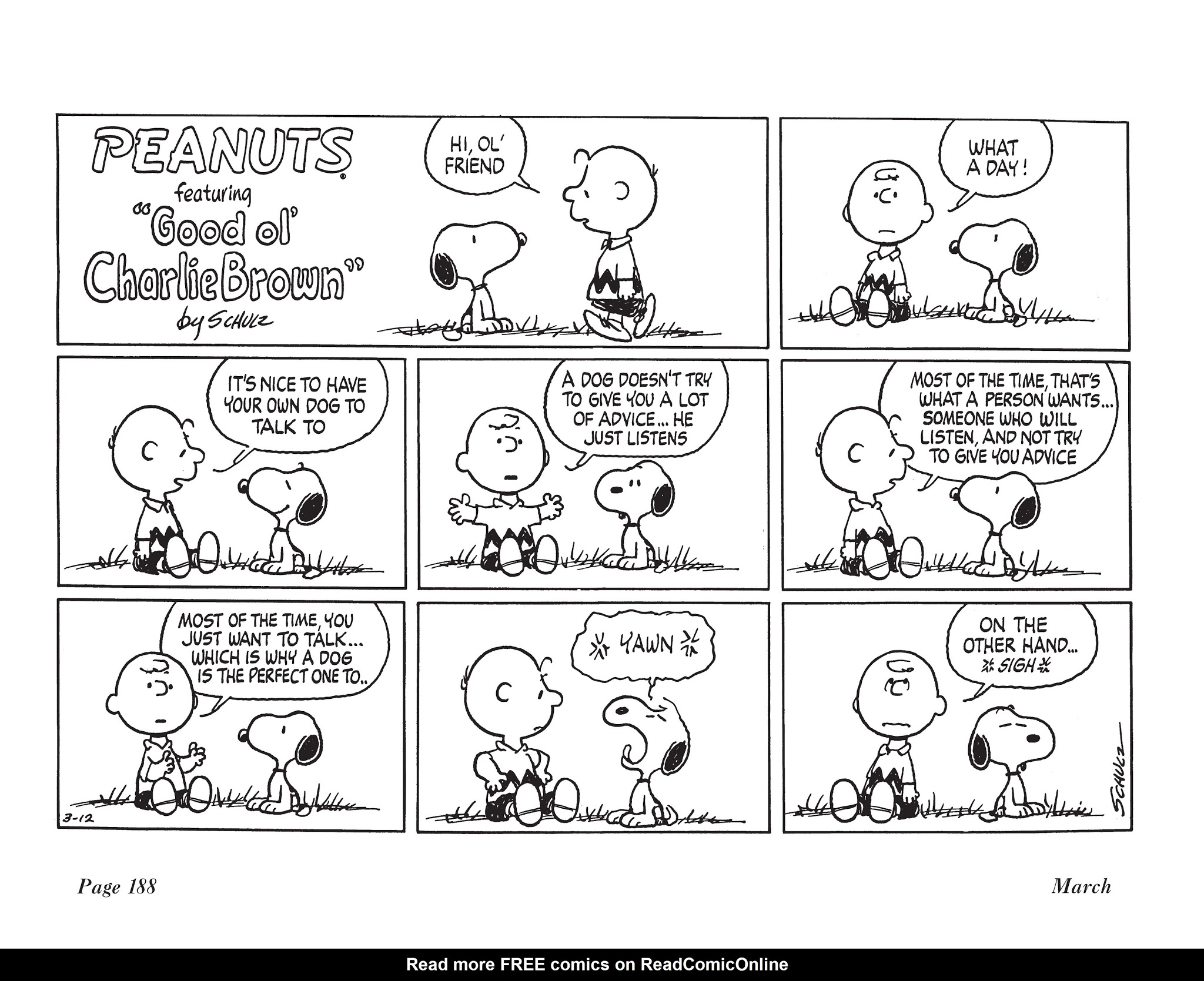 Read online The Complete Peanuts comic -  Issue # TPB 14 - 205
