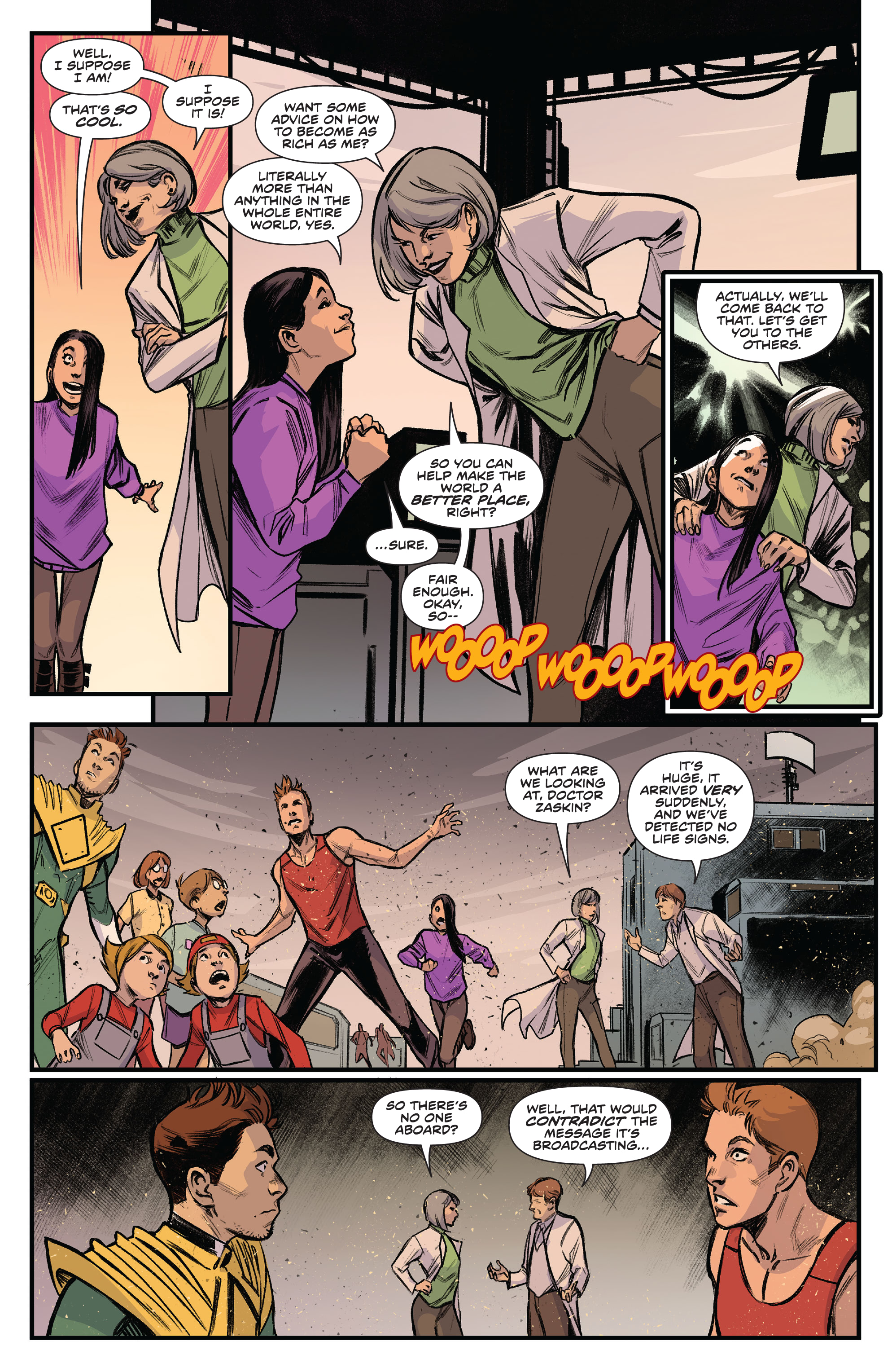 Read online Mighty Morphin comic -  Issue #18 - 22