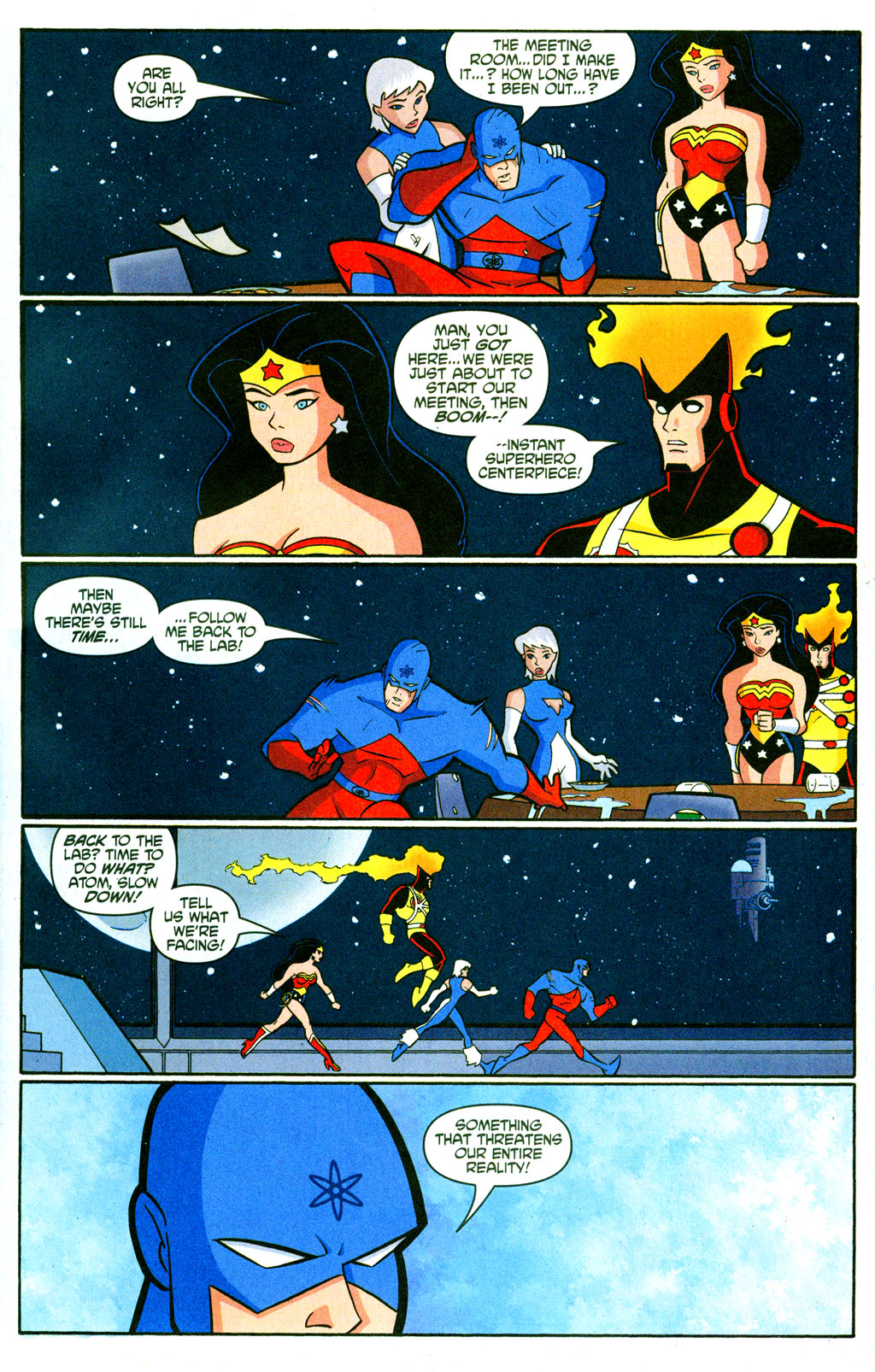 Read online Justice League Unlimited comic -  Issue #3 - 4