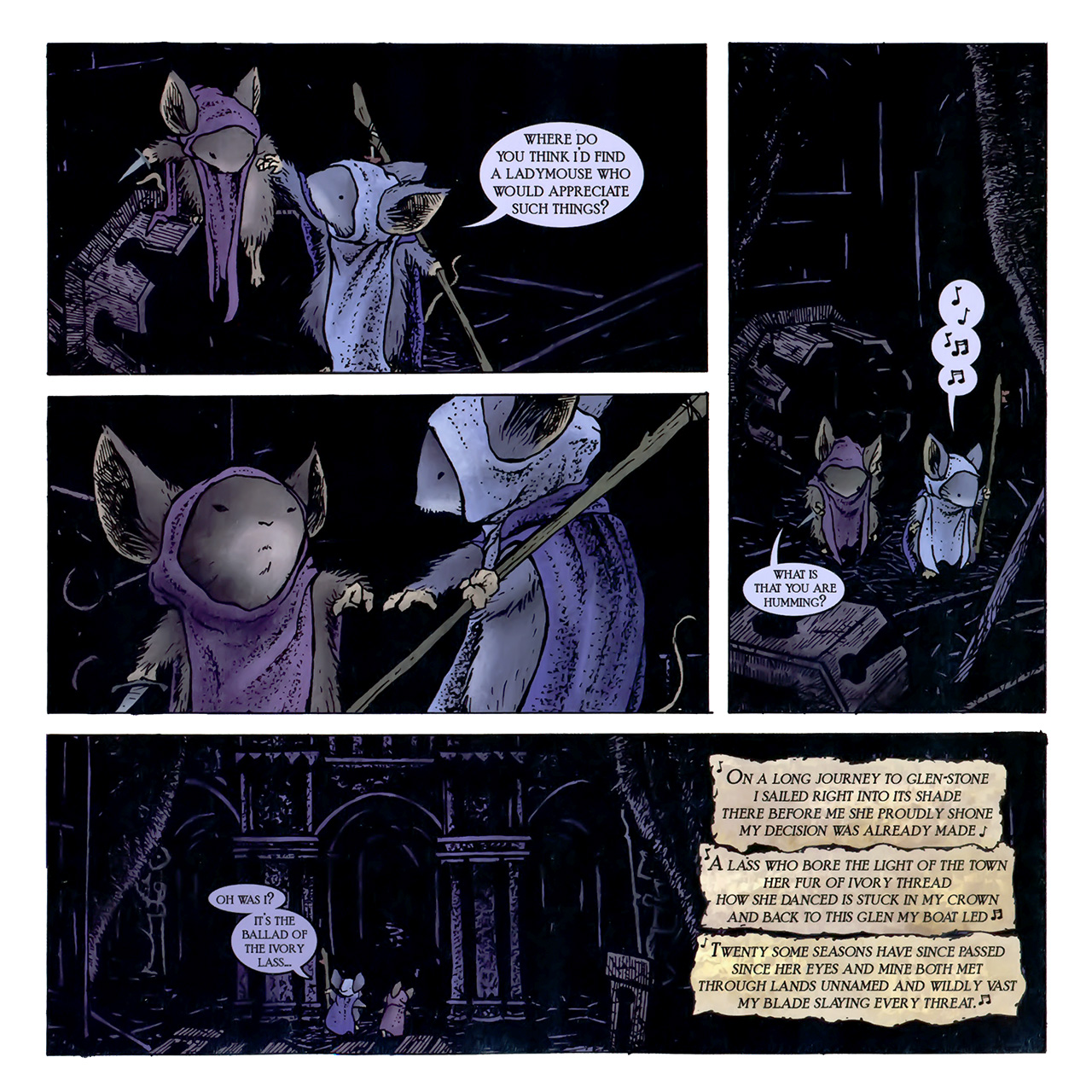 Read online Mouse Guard: Winter 1152 comic -  Issue #4 - 15