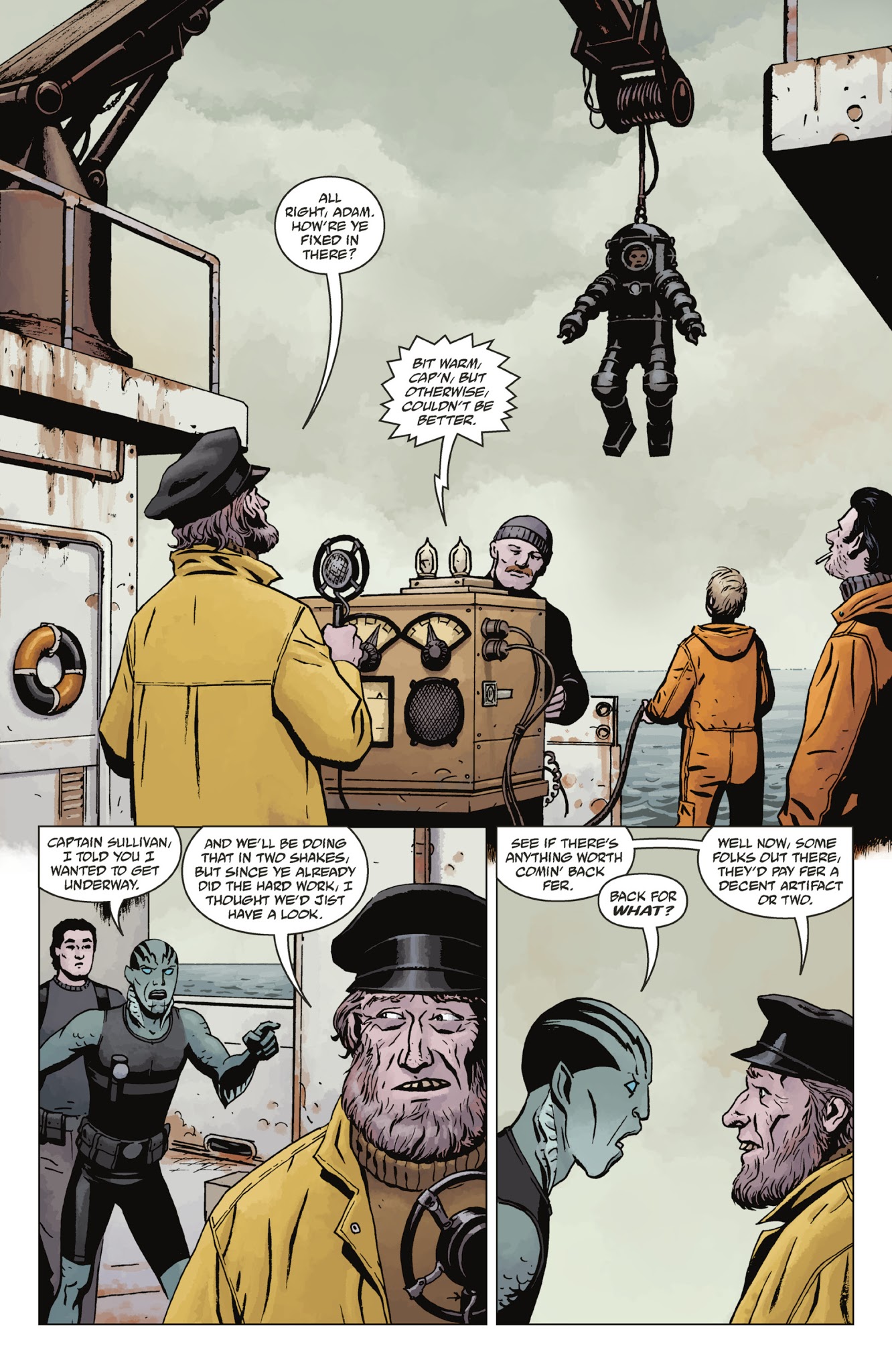 Read online Abe Sapien: The Devil Does Not Jest and Other Stories comic -  Issue # TPB - 53