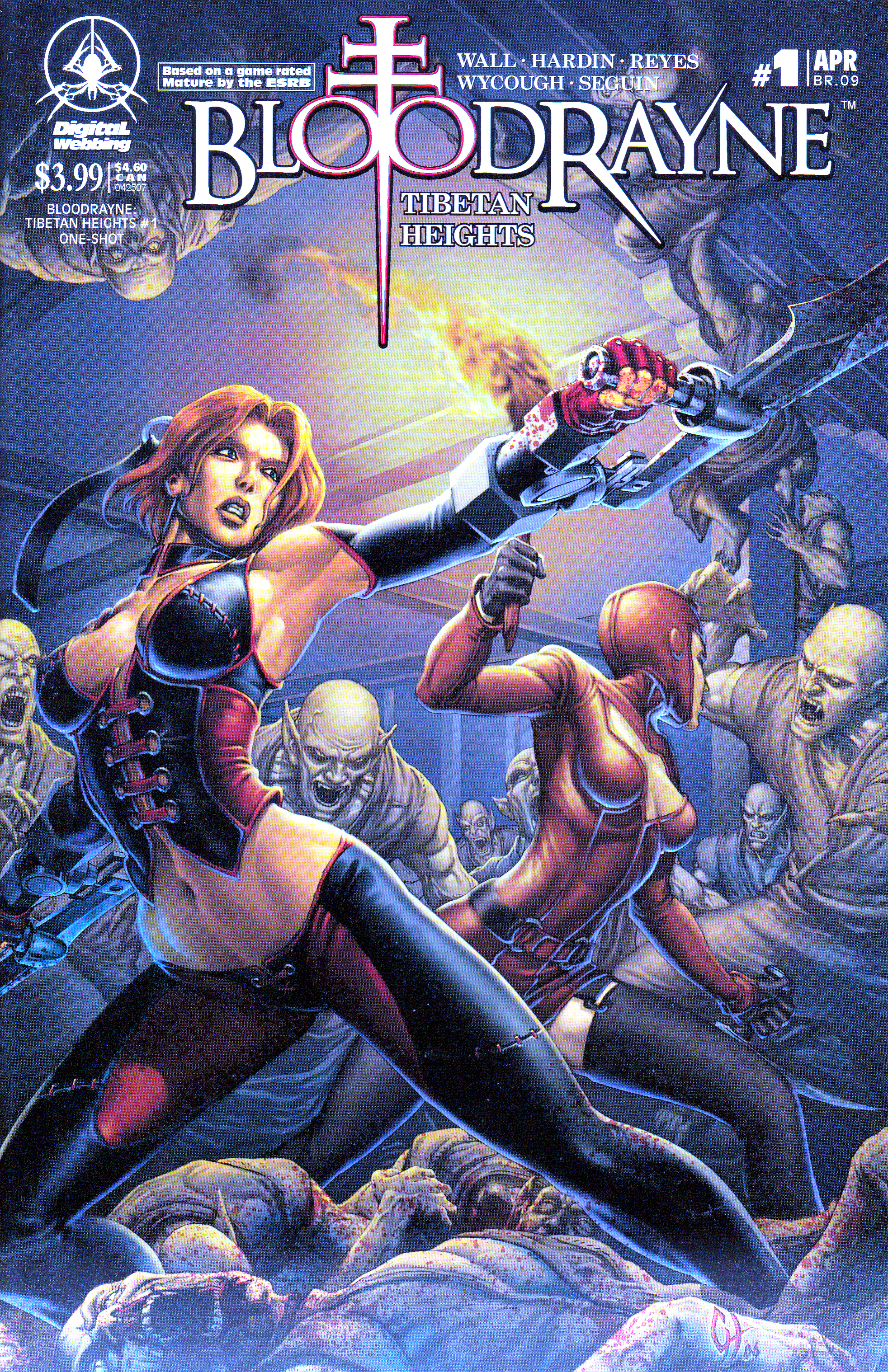 Read online BloodRayne: Tibetan Heights comic -  Issue # Full - 1