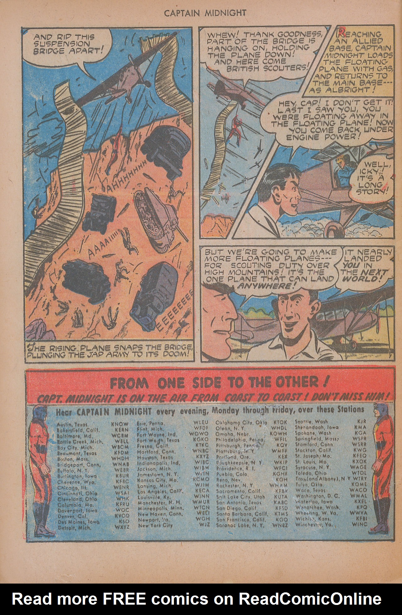 Read online Captain Midnight (1942) comic -  Issue #17 - 48