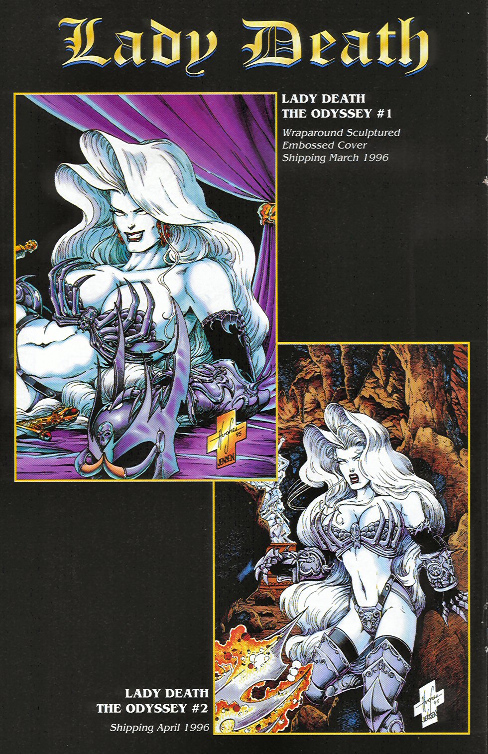 Read online Lady Death III: The Odyssey comic -  Issue #0 - 9