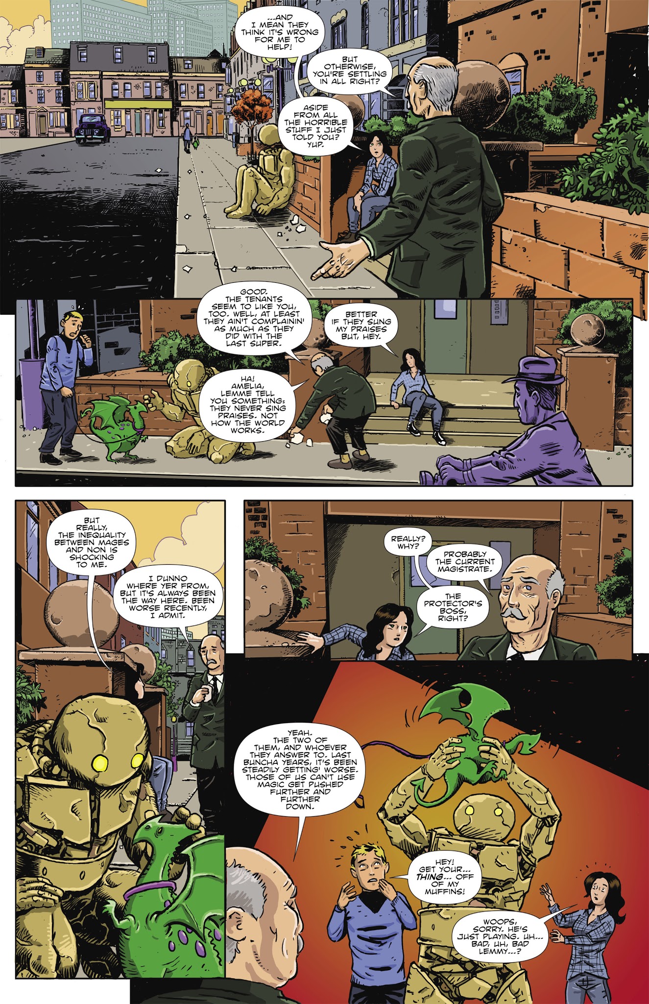 Read online Amelia Cole and the Unknown World comic -  Issue # TPB - 86