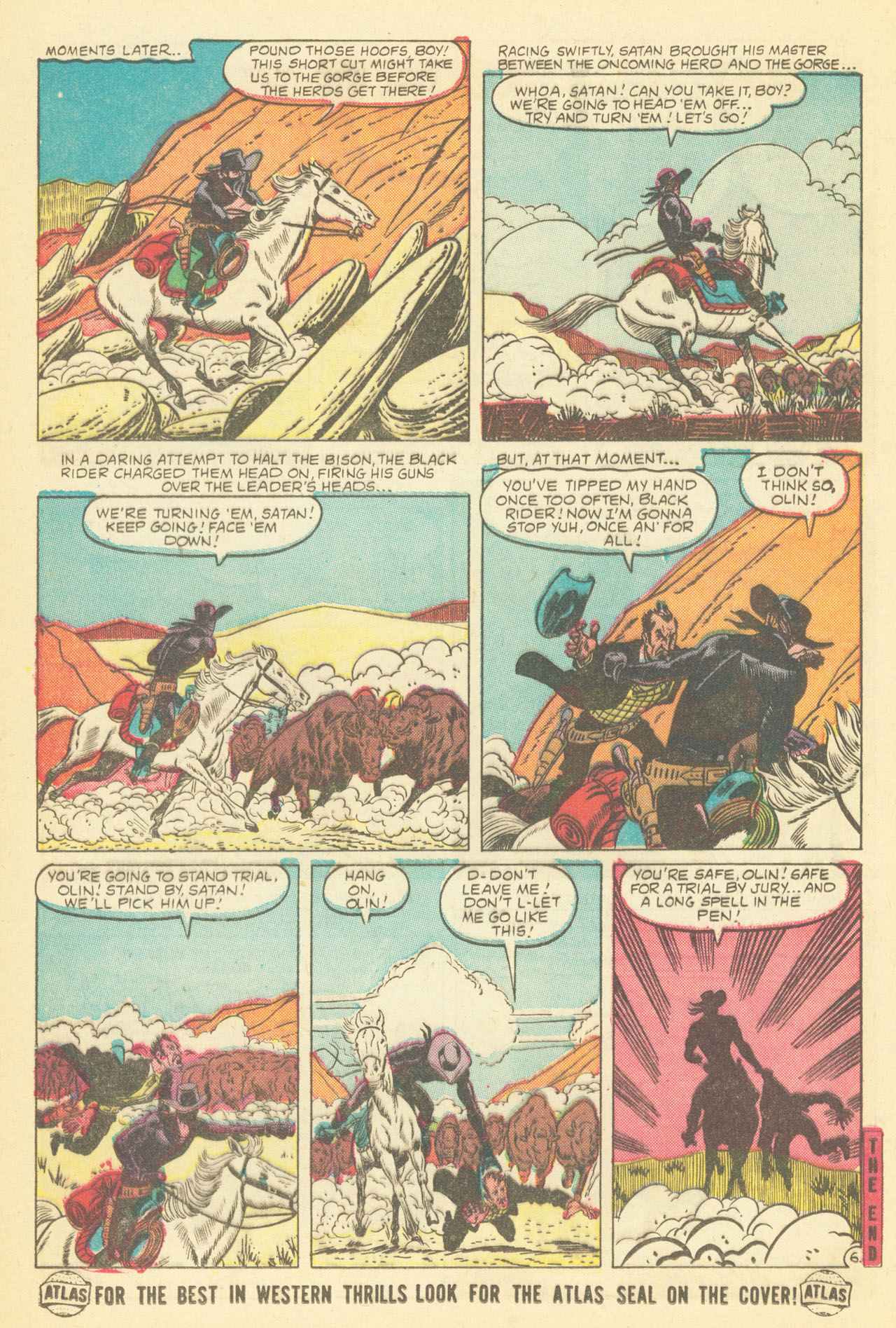 Read online Western Tales of Black Rider comic -  Issue #30 - 16