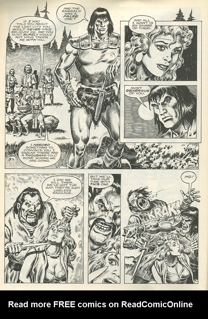Read online The Savage Sword Of Conan comic -  Issue #138 - 26