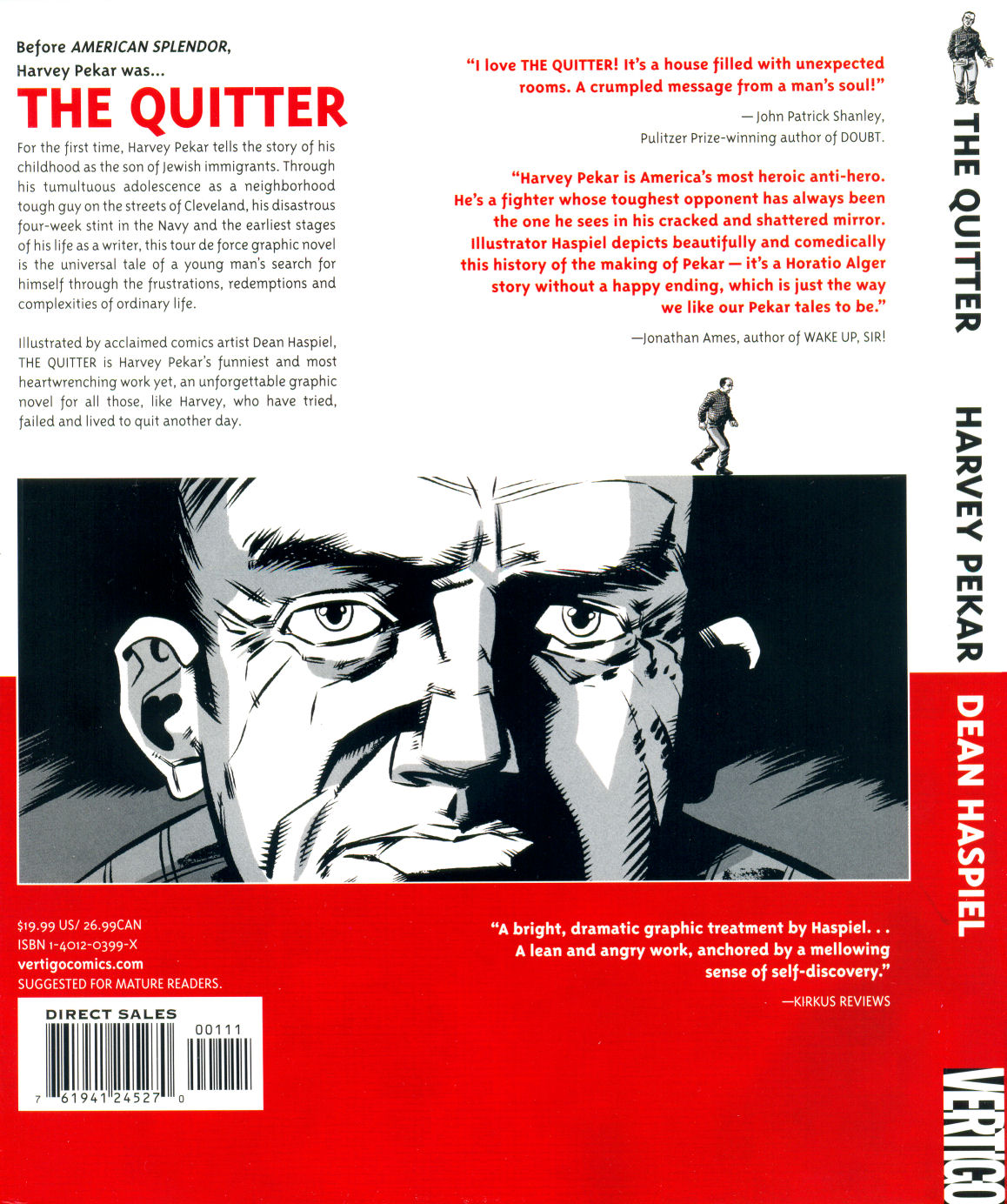 Read online The Quitter comic -  Issue # TPB - 109