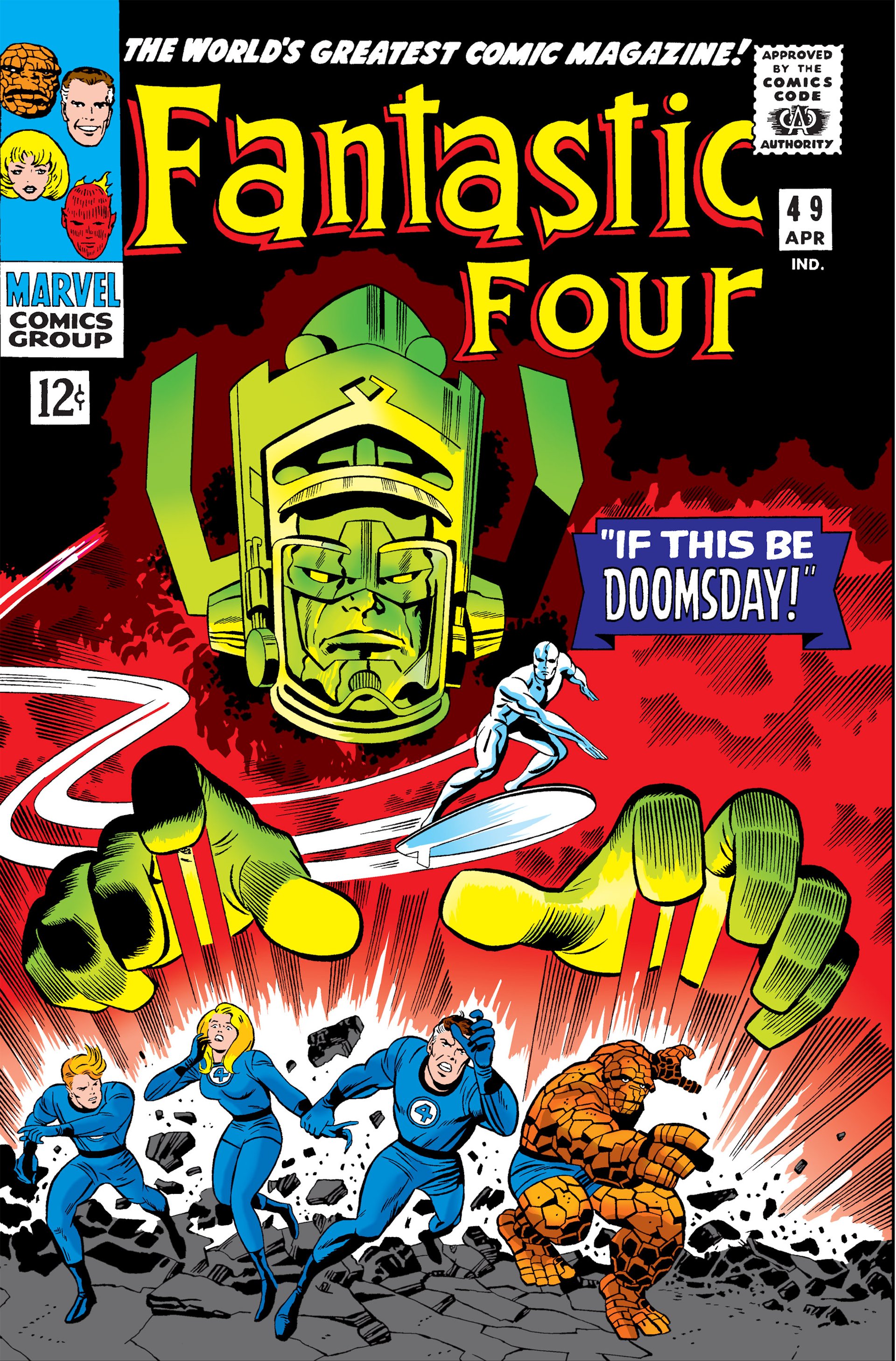 Read online Fantastic Four (1961) comic -  Issue #49 - 1