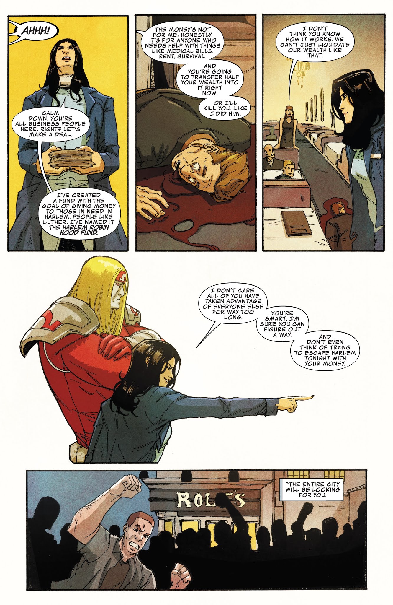 Read online Luke Cage: Marvel Digital Original comic -  Issue #3 - 8