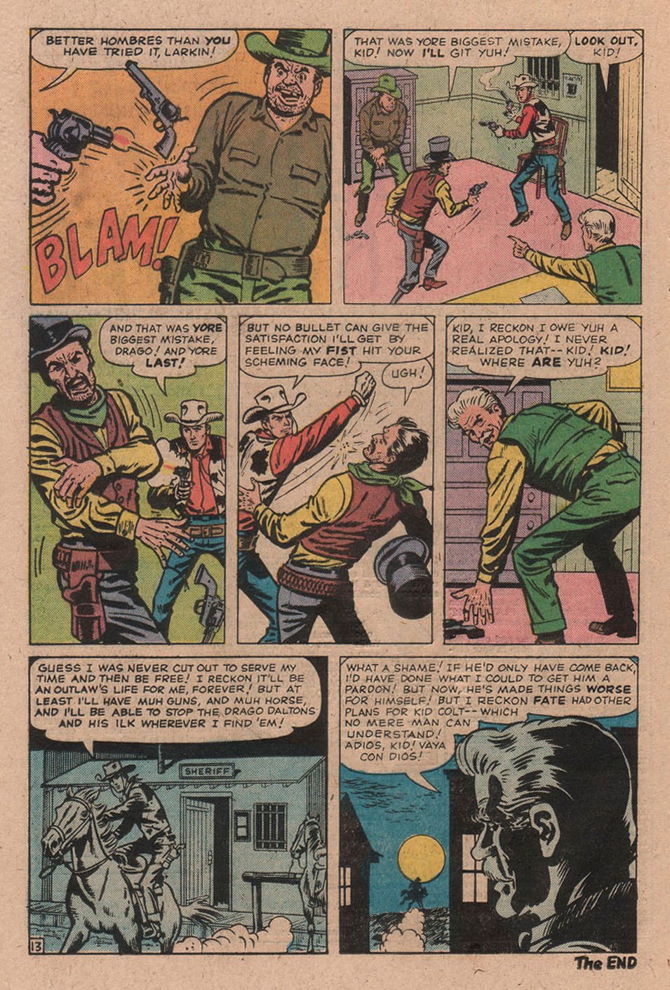 Read online Kid Colt Outlaw comic -  Issue #198 - 24