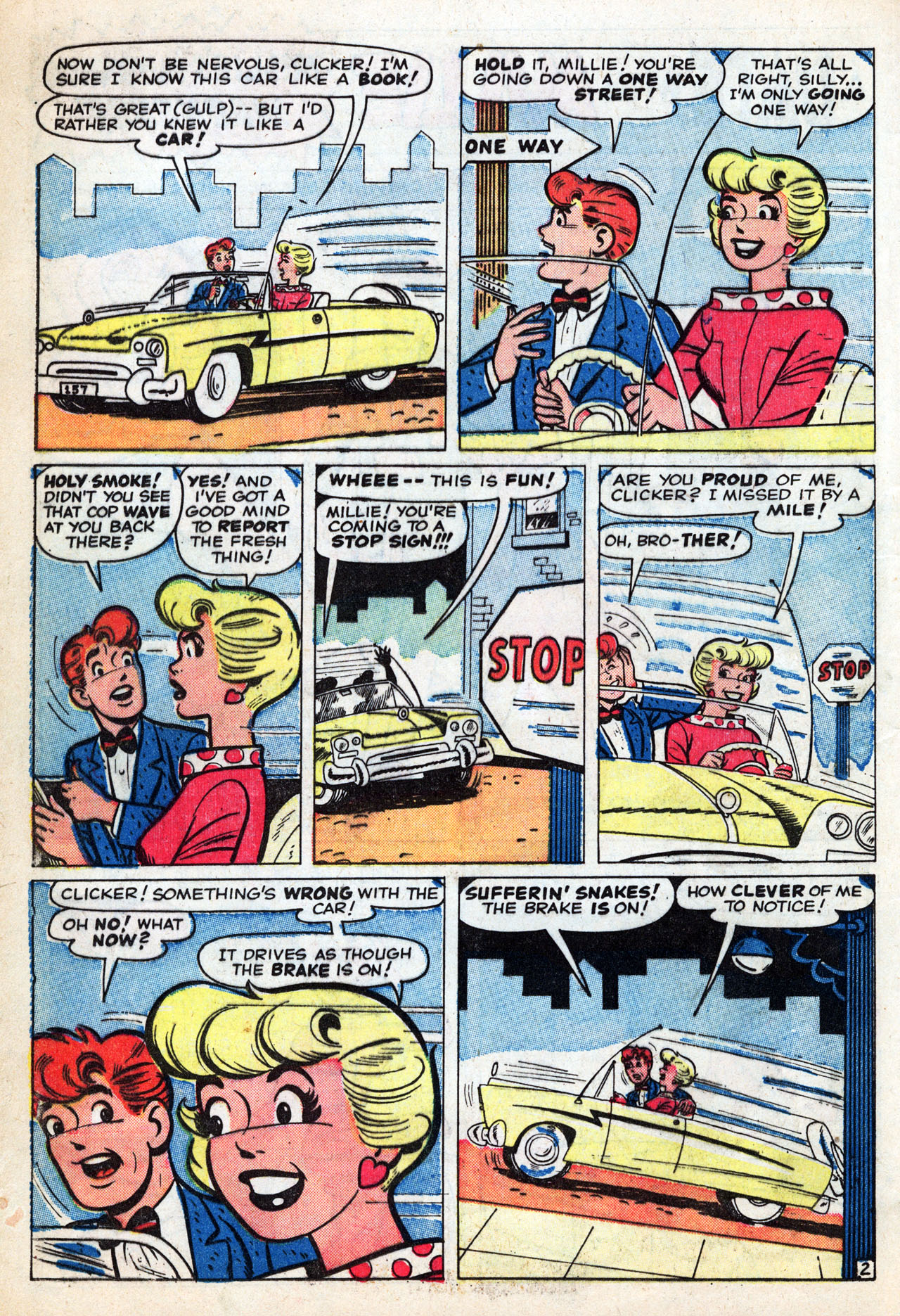 Read online A Date with Millie (1959) comic -  Issue #4 - 12