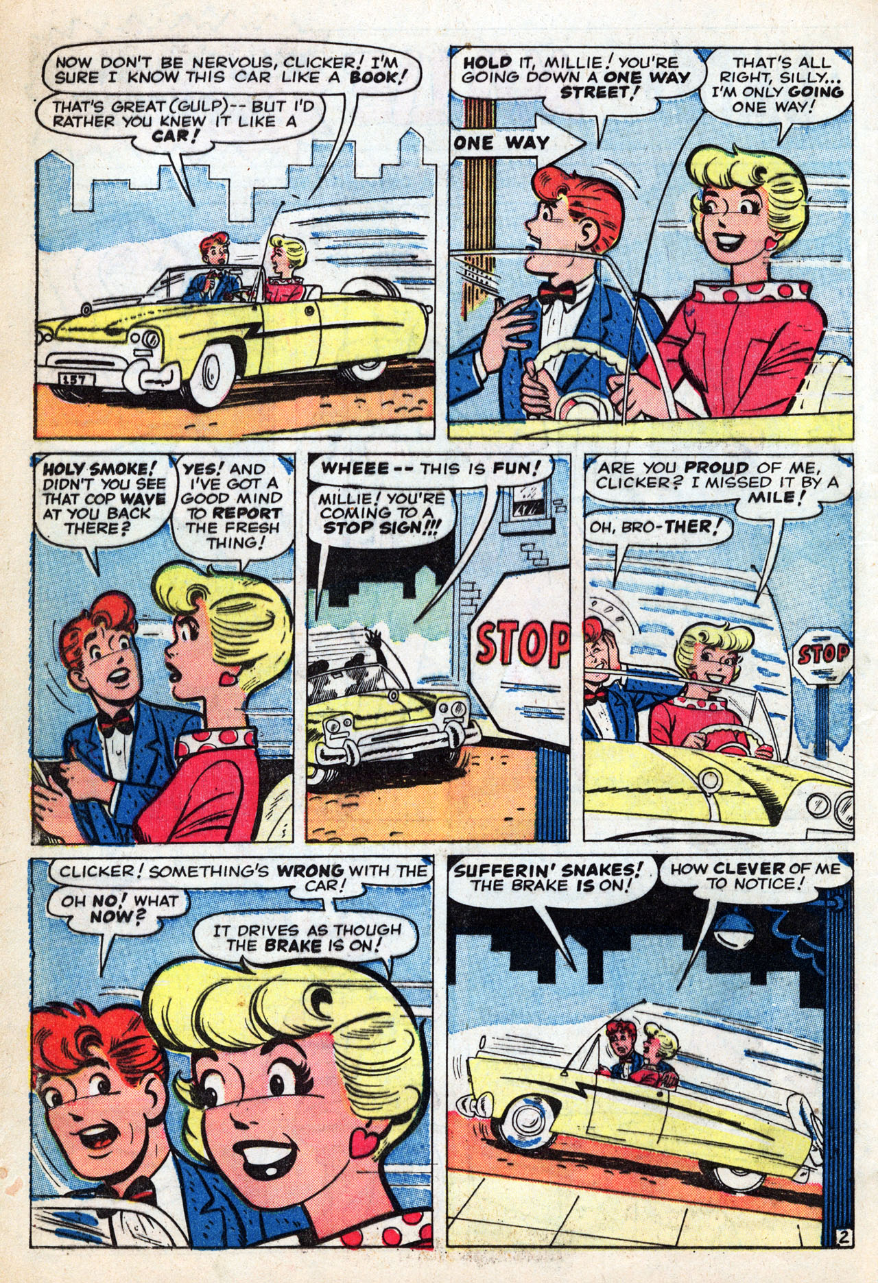Read online A Date with Millie (1959) comic -  Issue #4 - 12