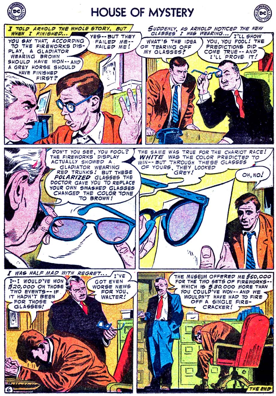 Read online House of Mystery (1951) comic -  Issue #51 - 24