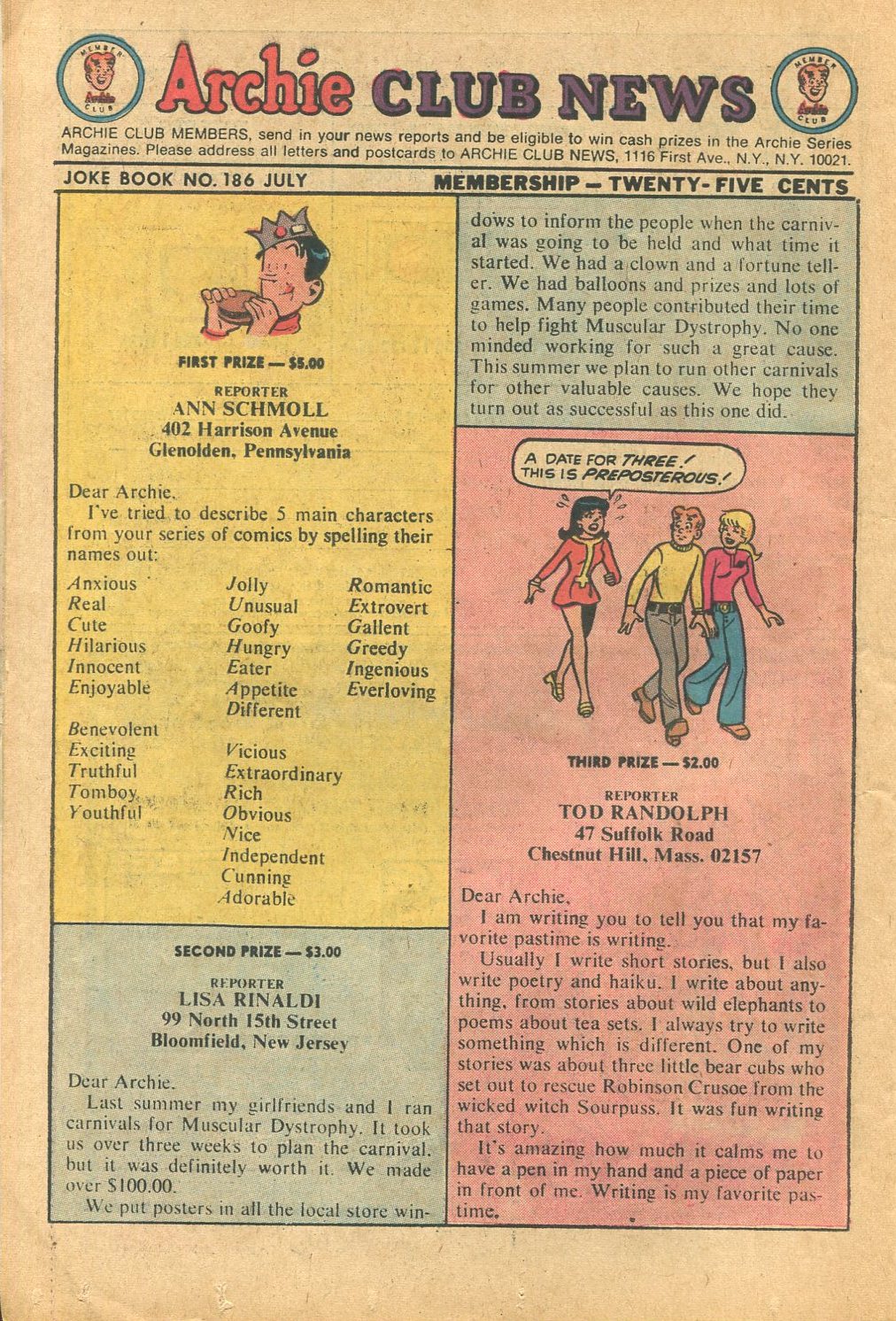 Read online Archie's Joke Book Magazine comic -  Issue #186 - 26
