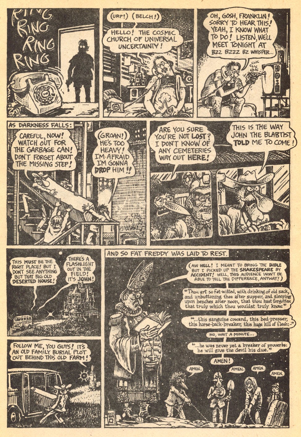 Read online Rip Off Comix comic -  Issue #6 - 6