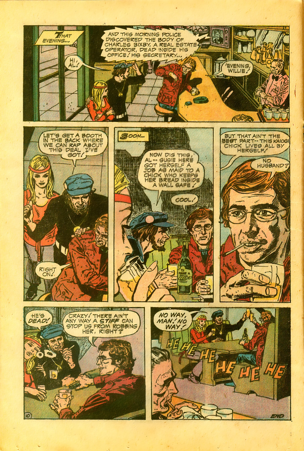 Read online Weird Mystery Tales comic -  Issue #7 - 16