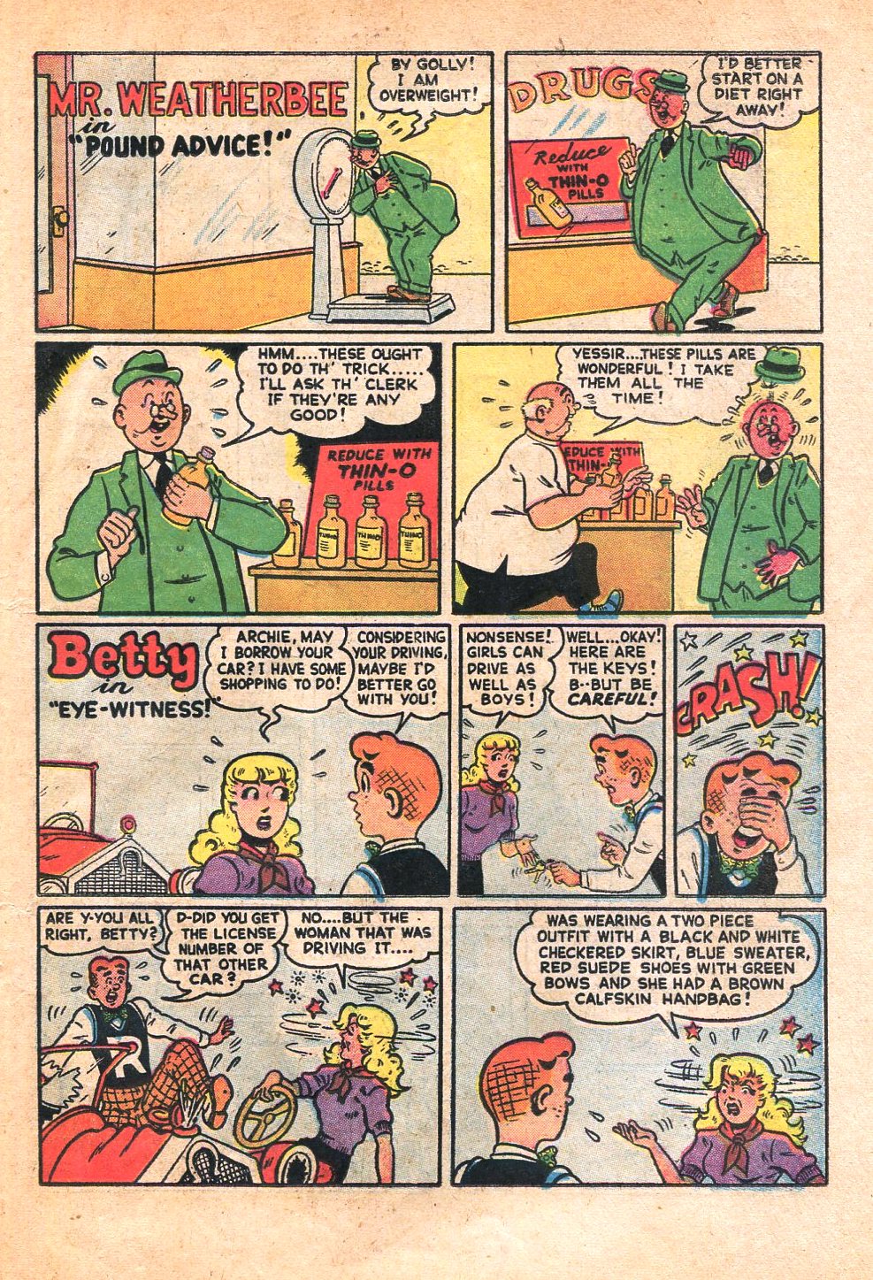 Read online Archie's Joke Book Magazine comic -  Issue #17 - 25